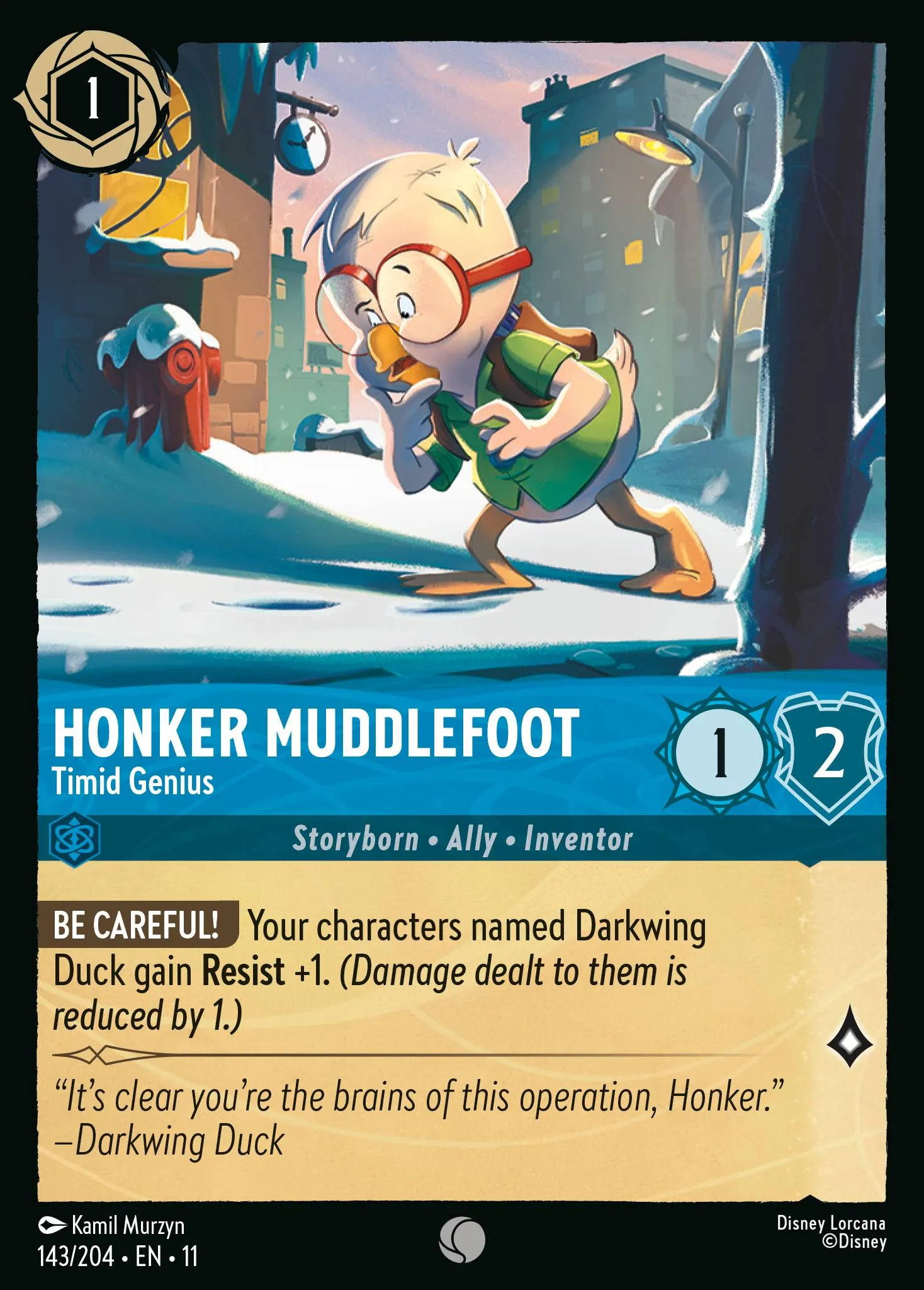 Honker Muddlefoot - Timid Genius (011-143)
