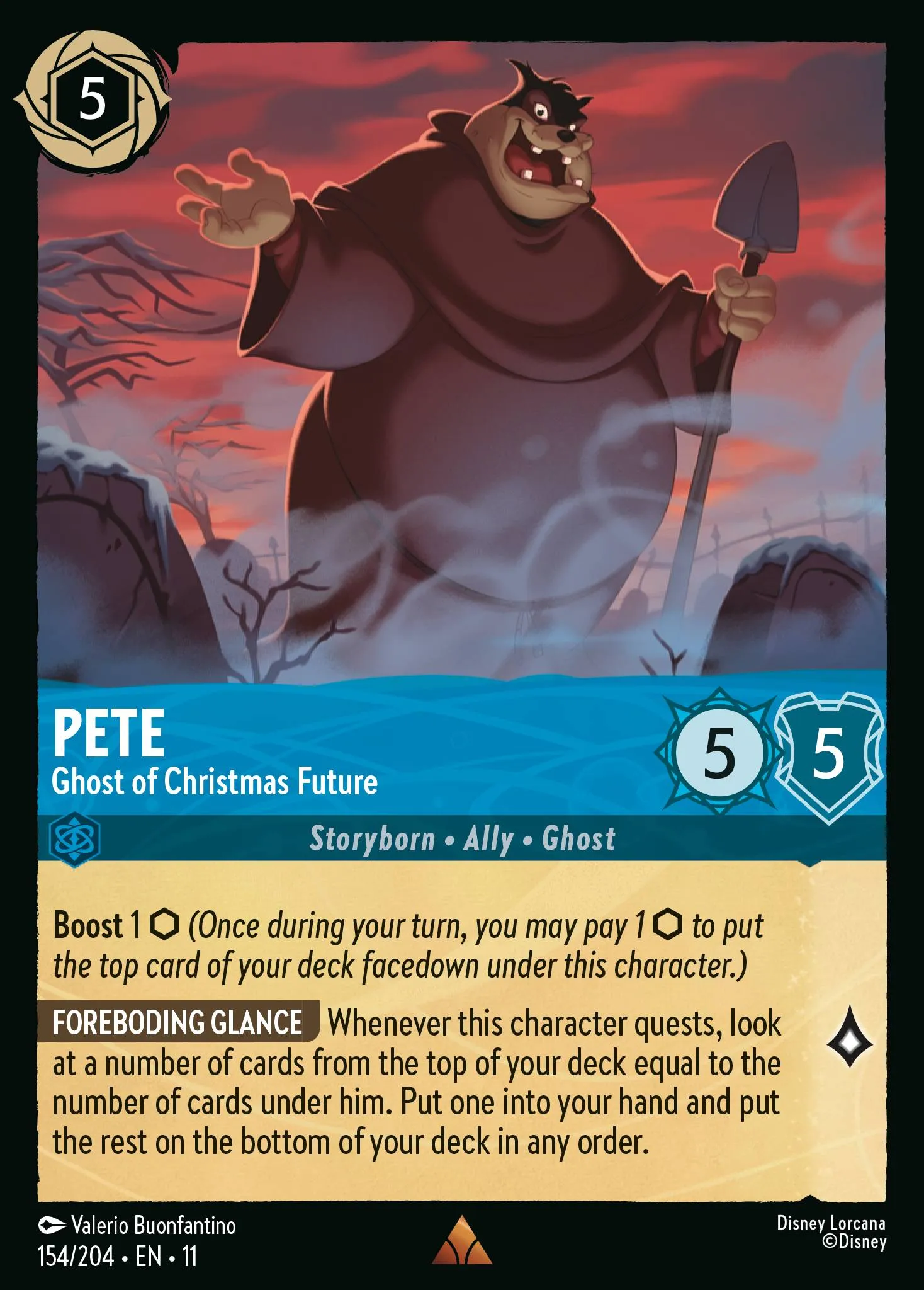 Pete - Ghost of Christmas Future (011-154)