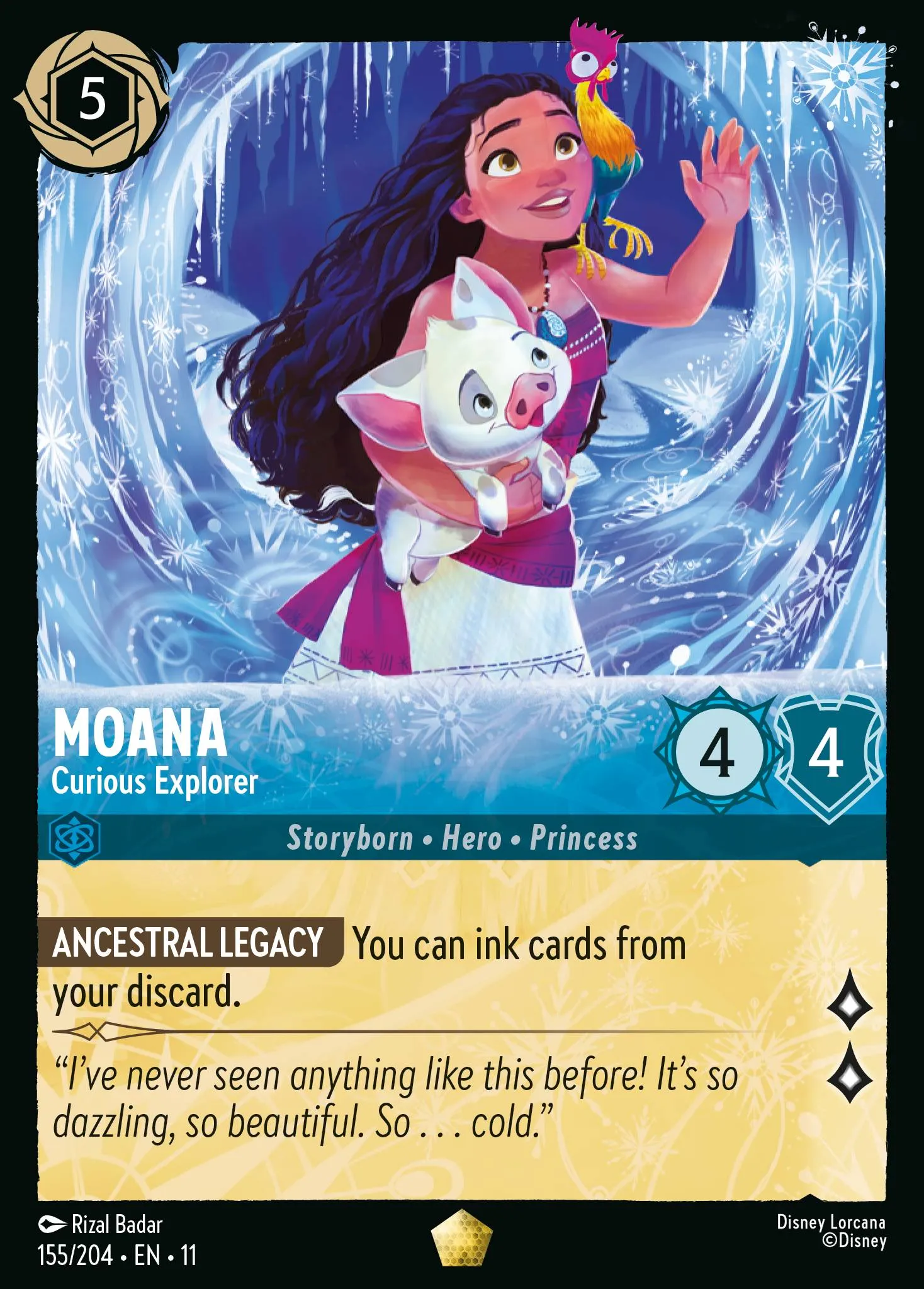 Moana - Curious Explorer (011-155)