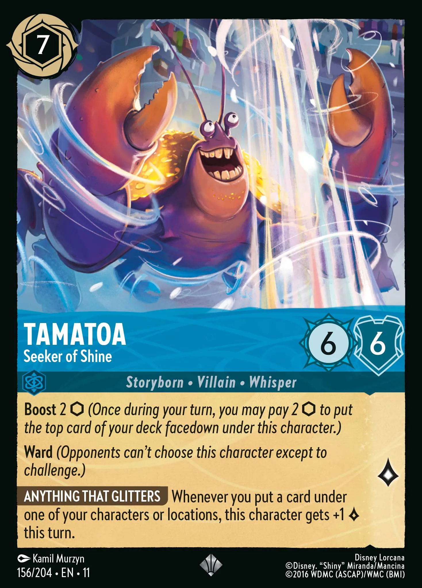 Tamatoa - Seeker of Shine (011-156)
