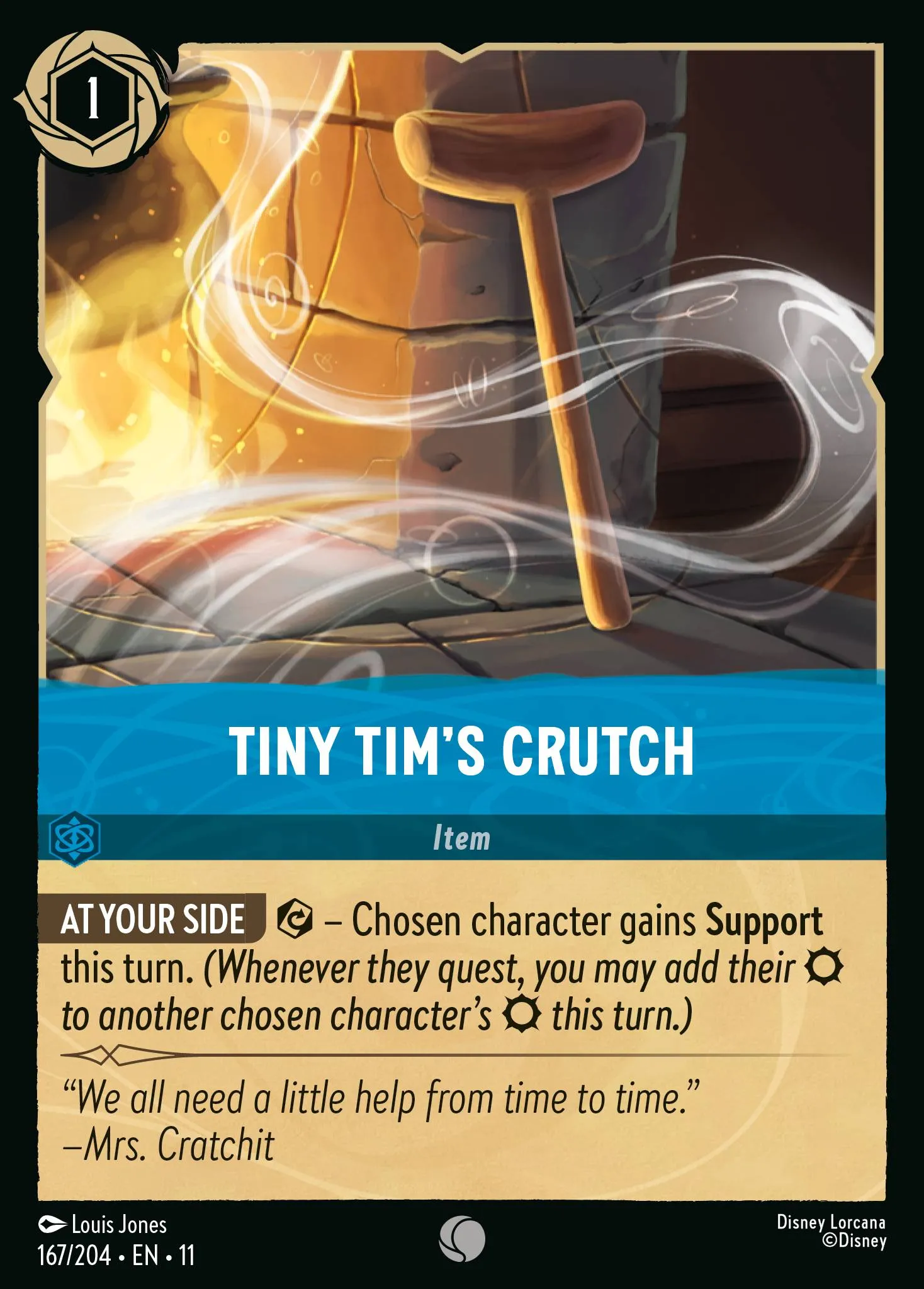 Tiny Tim's Crutch (011-167)