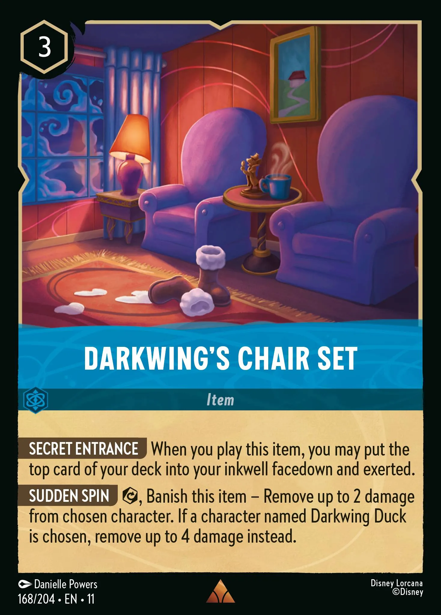 Darkwing's Chair Set (011-168)