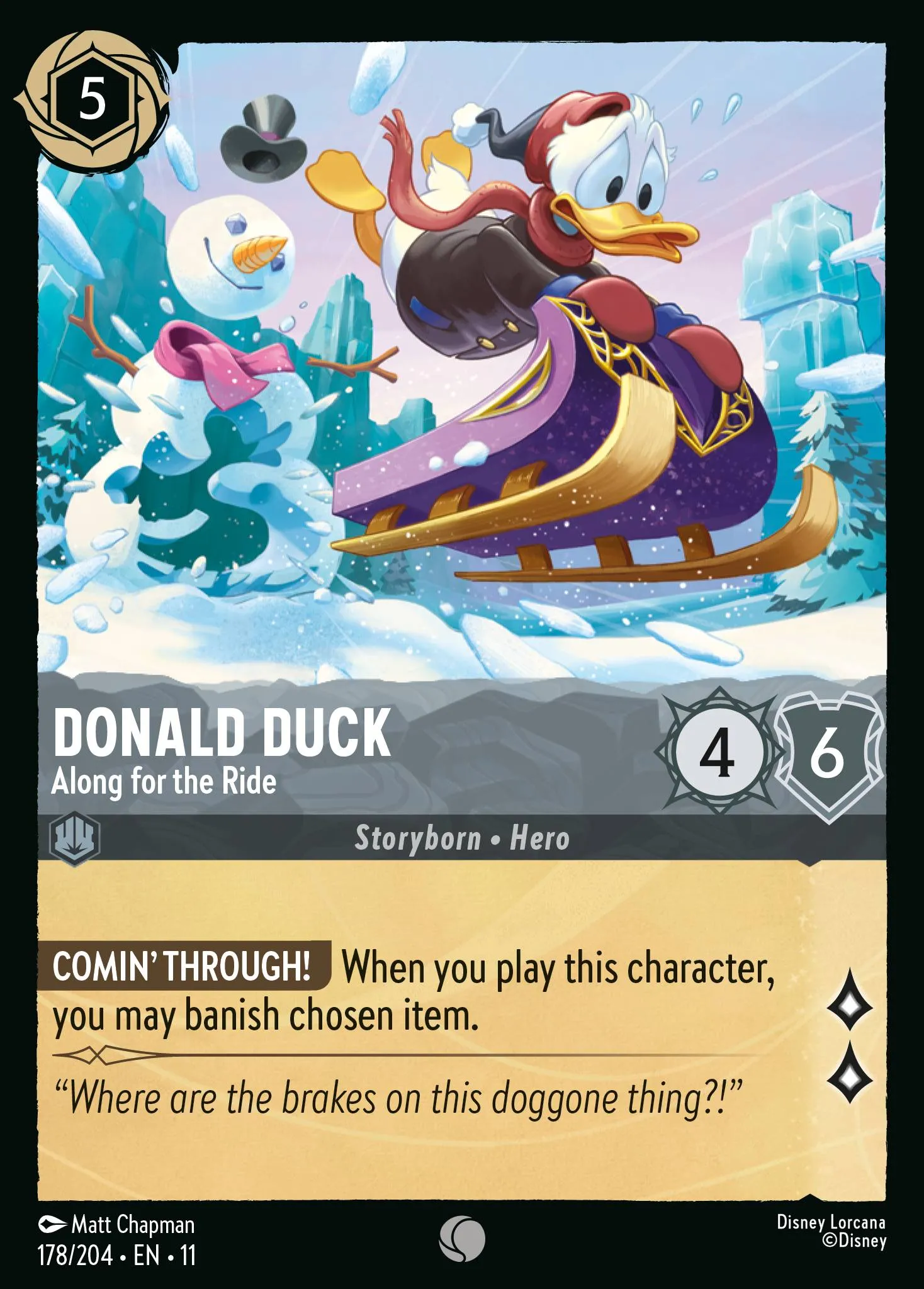 Donald Duck - Along for the Ride (011-178)
