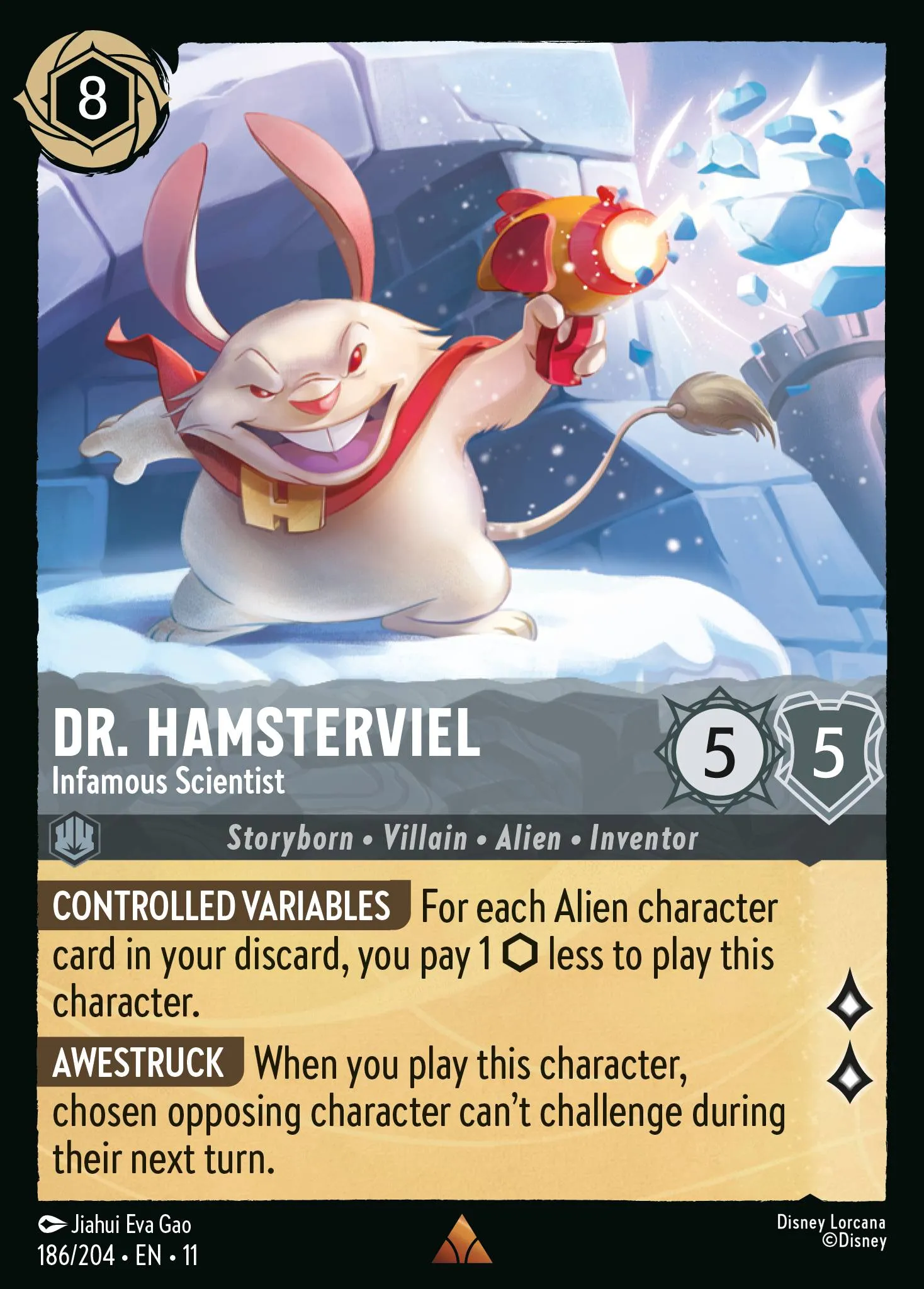 Dr. Hamsterviel - Infamous Scientist (011-186)