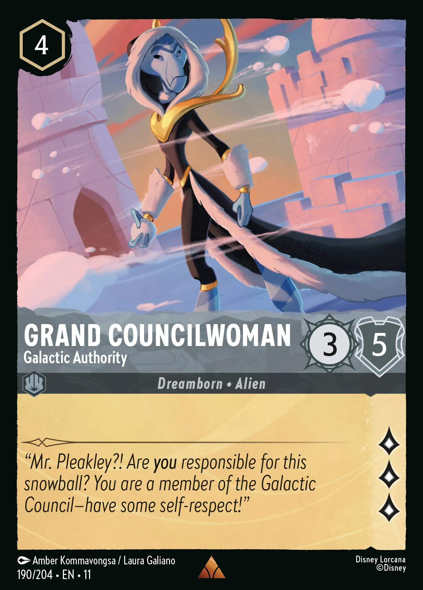 Grand Councilwoman - Galactic Authority (011-190)