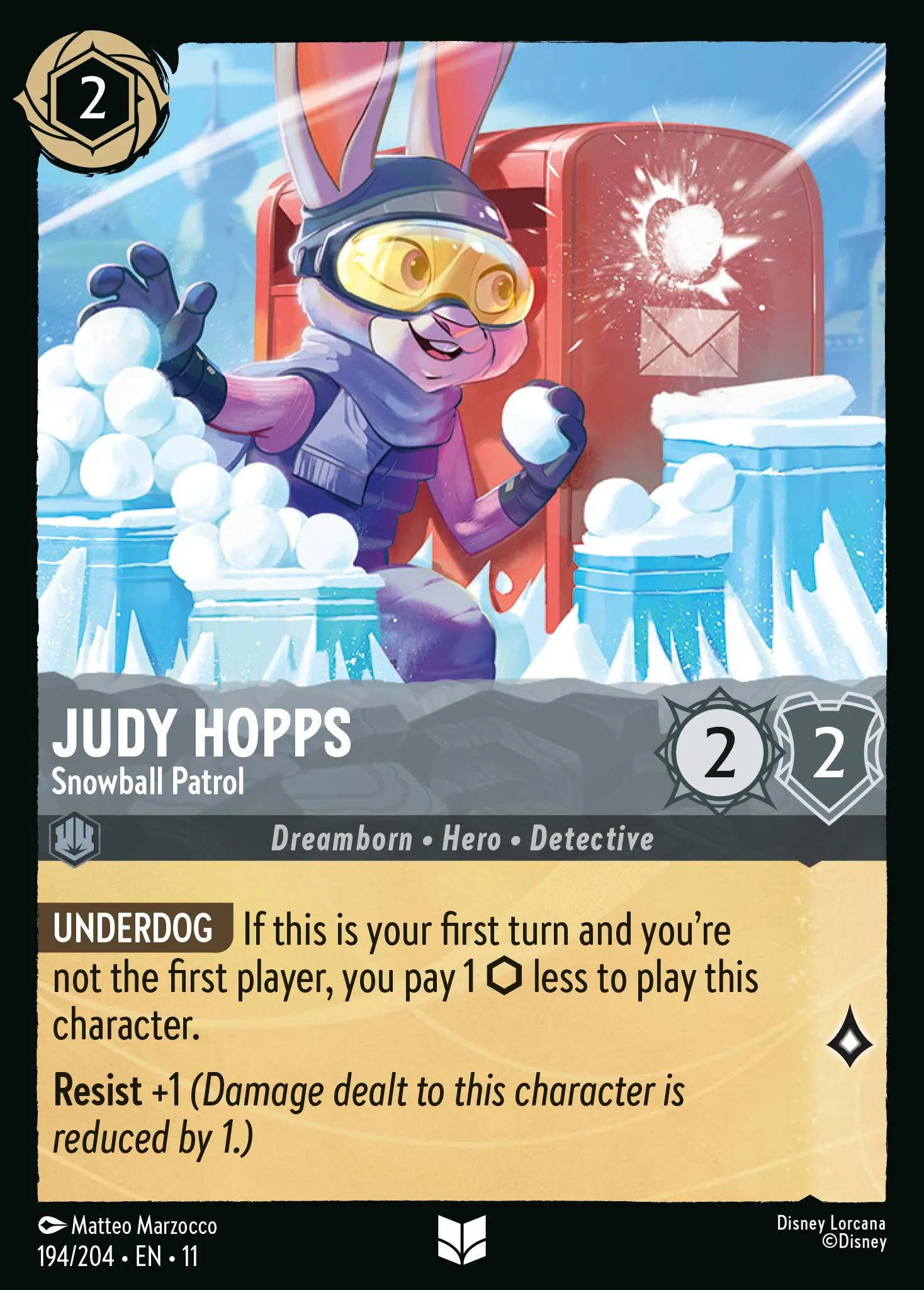 Judy Hopps - Snowball Patrol (011-194)