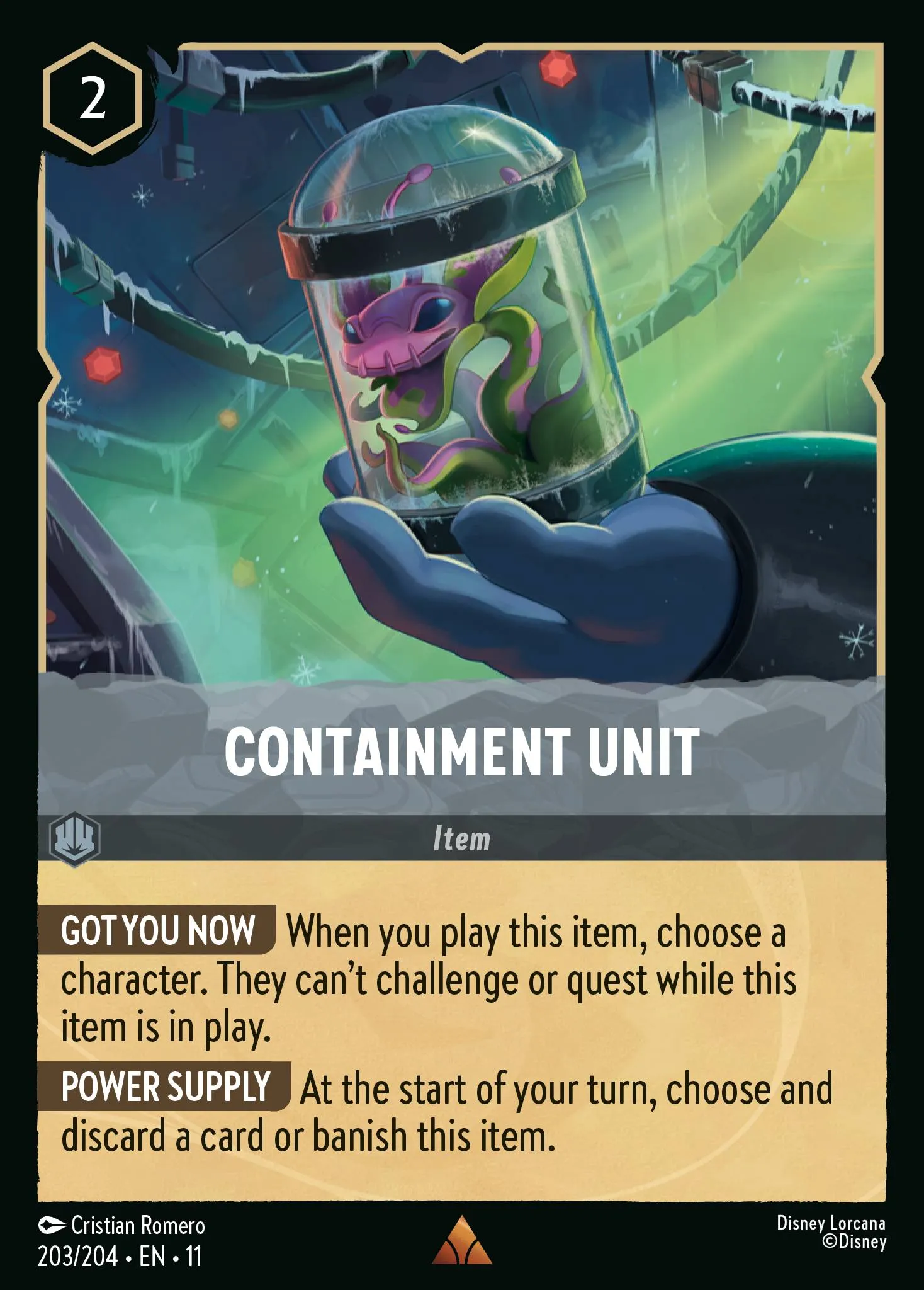 Containment Unit (011-203)