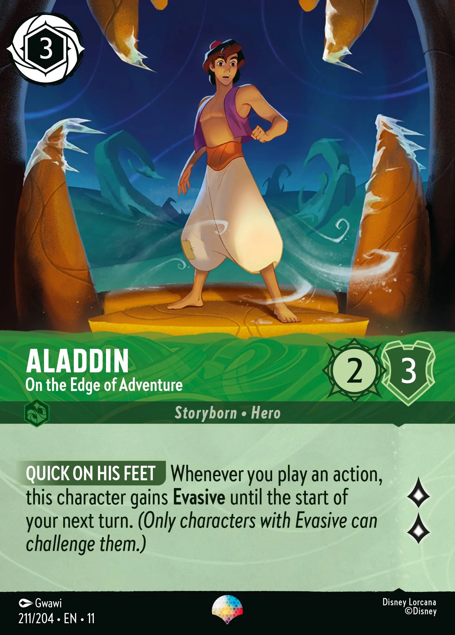 Aladdin - On the Edge of Adventure (011-211)