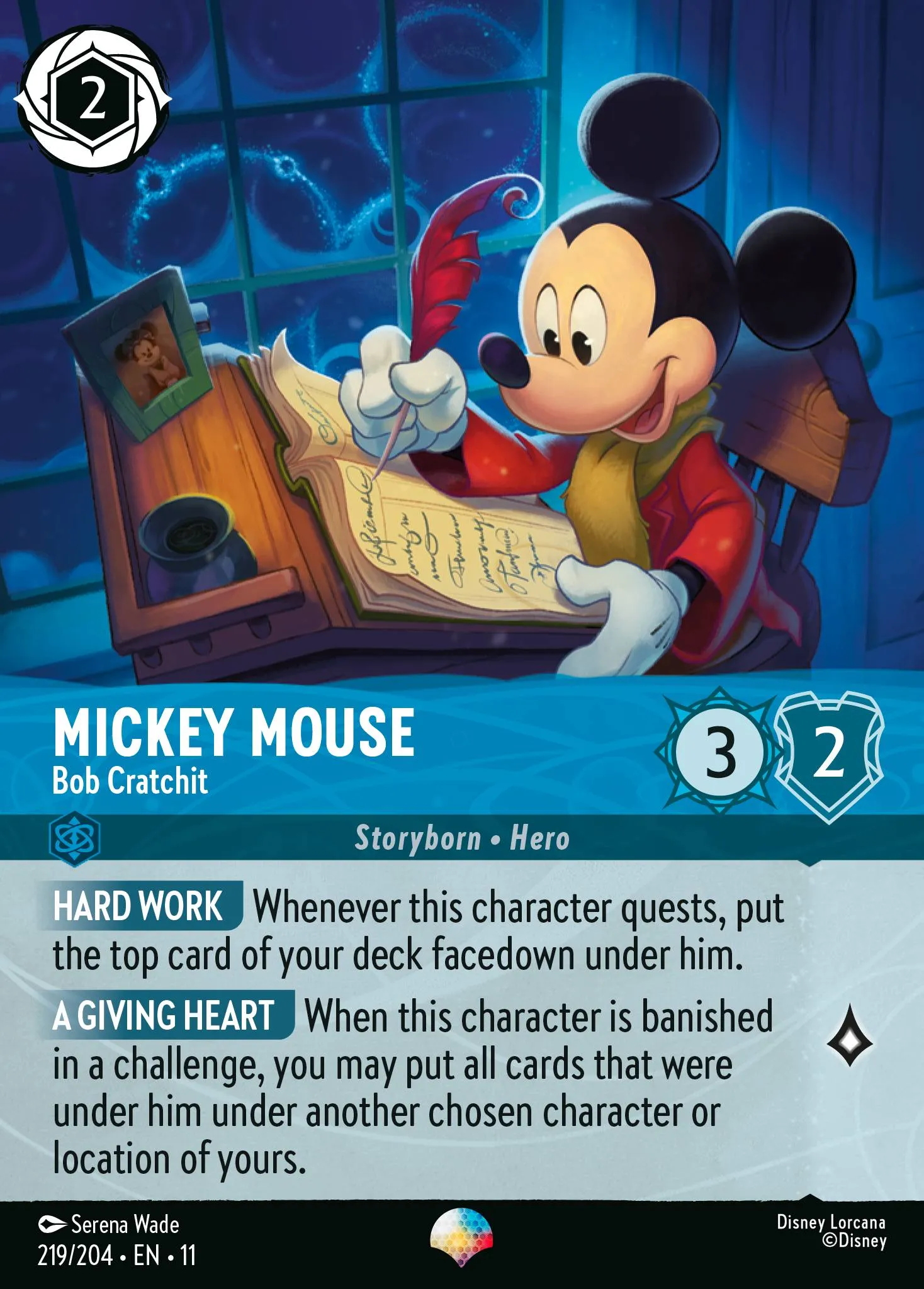 Mickey Mouse - Bob Cratchit (011-219)