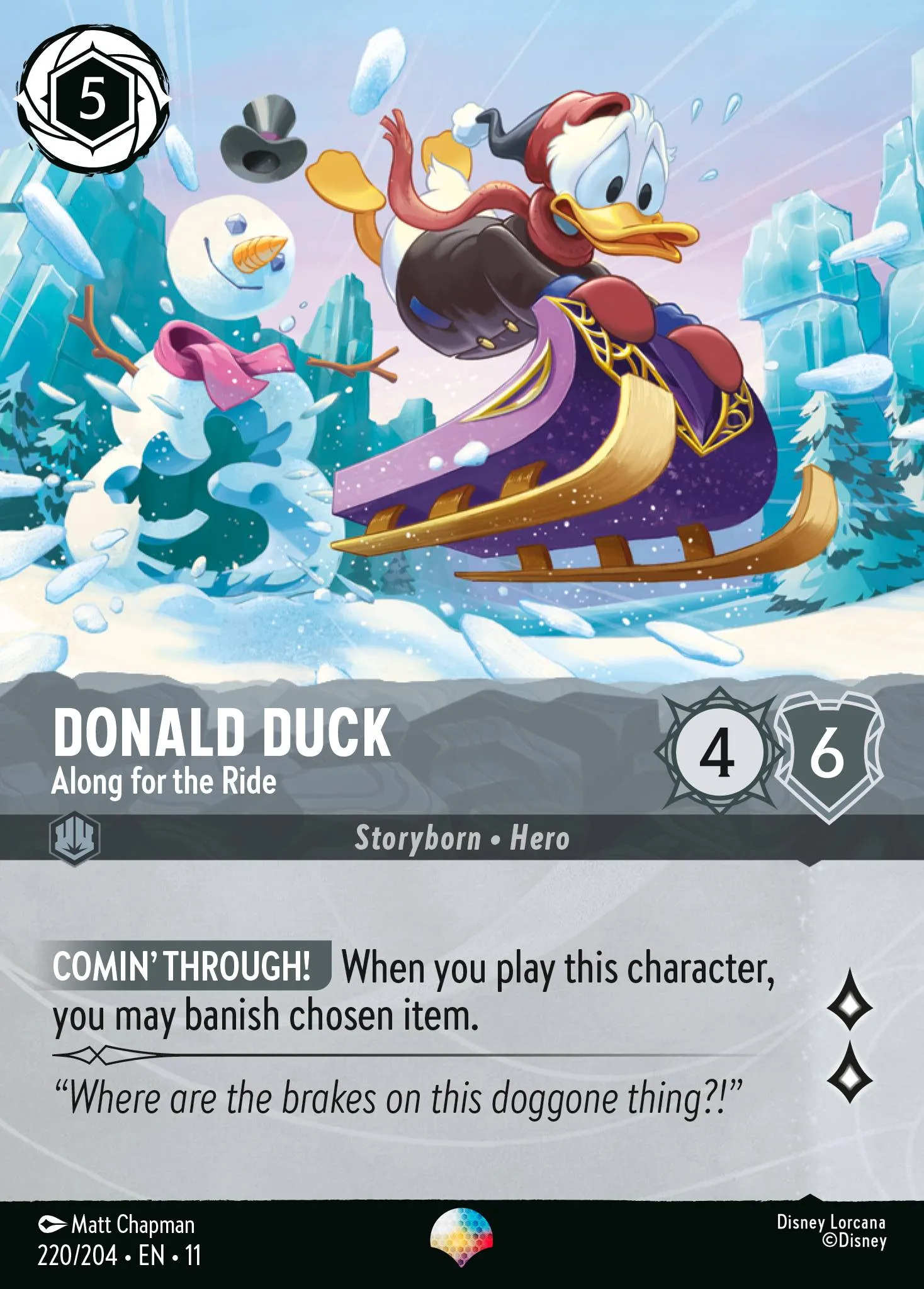 Donald Duck - Along for the Ride (011-220)