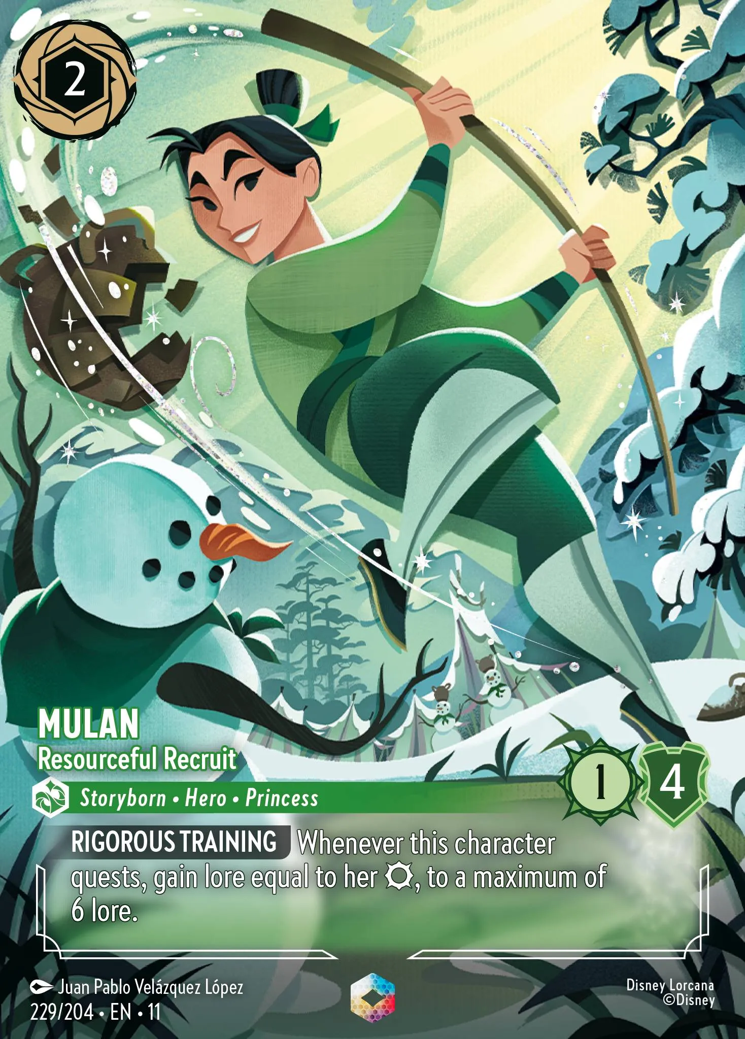 Mulan - Resourceful Recruit (011-229)