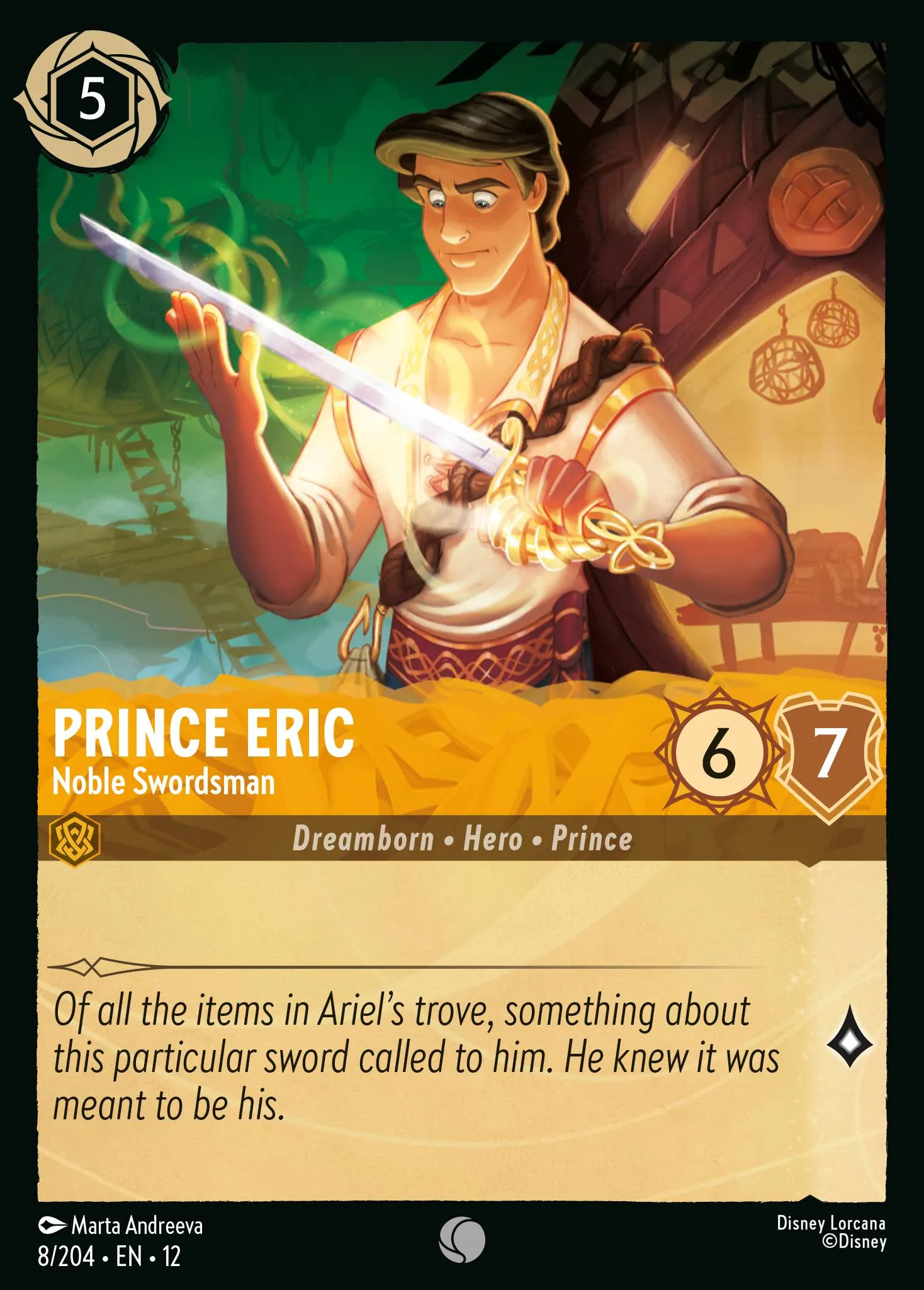 Prince Eric - Noble Swordsman (012-008)