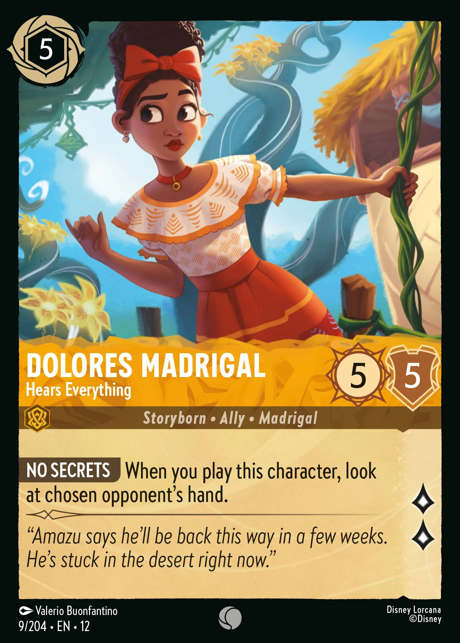 Dolores Madrigal - Hears Everything (012-009)
