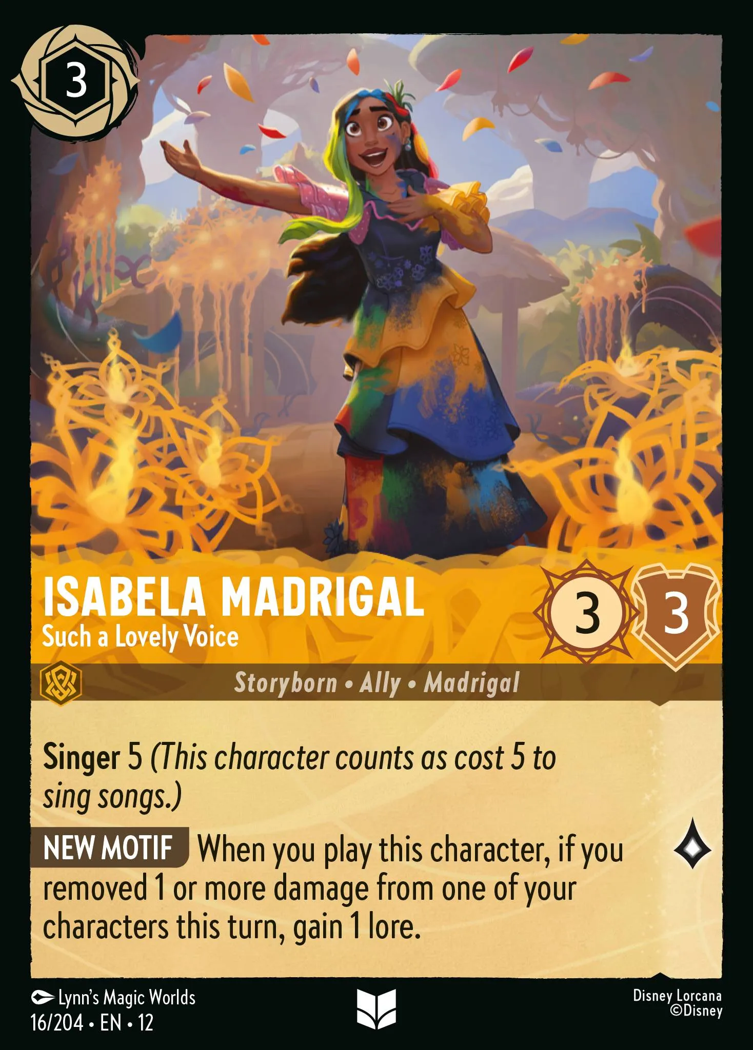 Isabela Madrigal - Such a Lovely Voice (012-016)