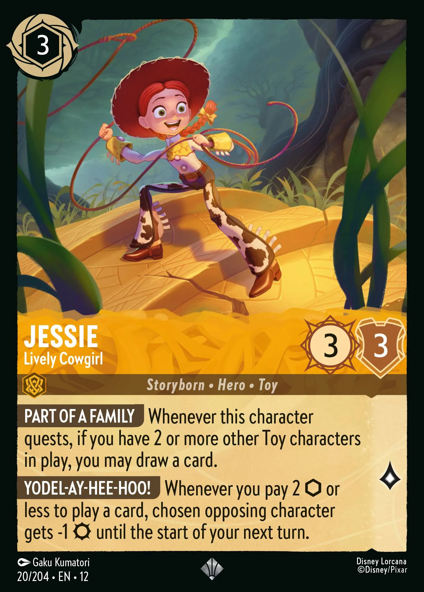Jessie - Lively Cowgirl (012-020)