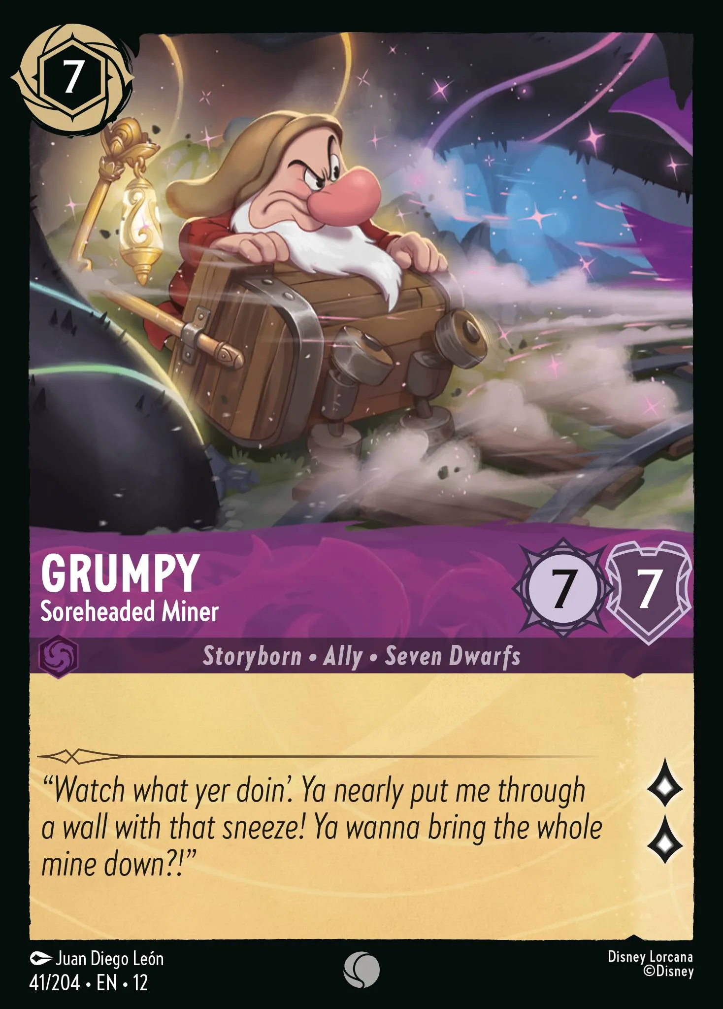 Grumpy - Soreheaded Miner (012-041)