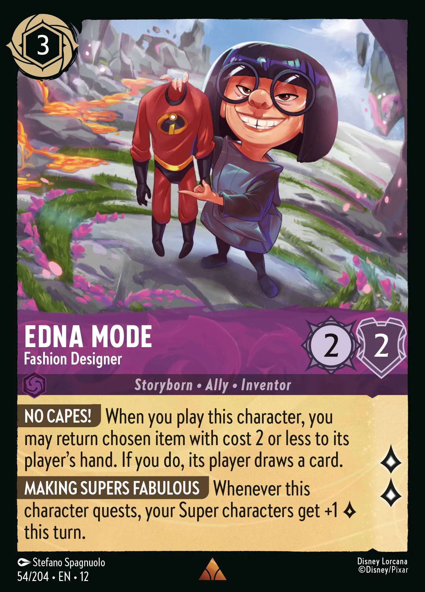 Edna Mode - Fashion Designer (012-054)