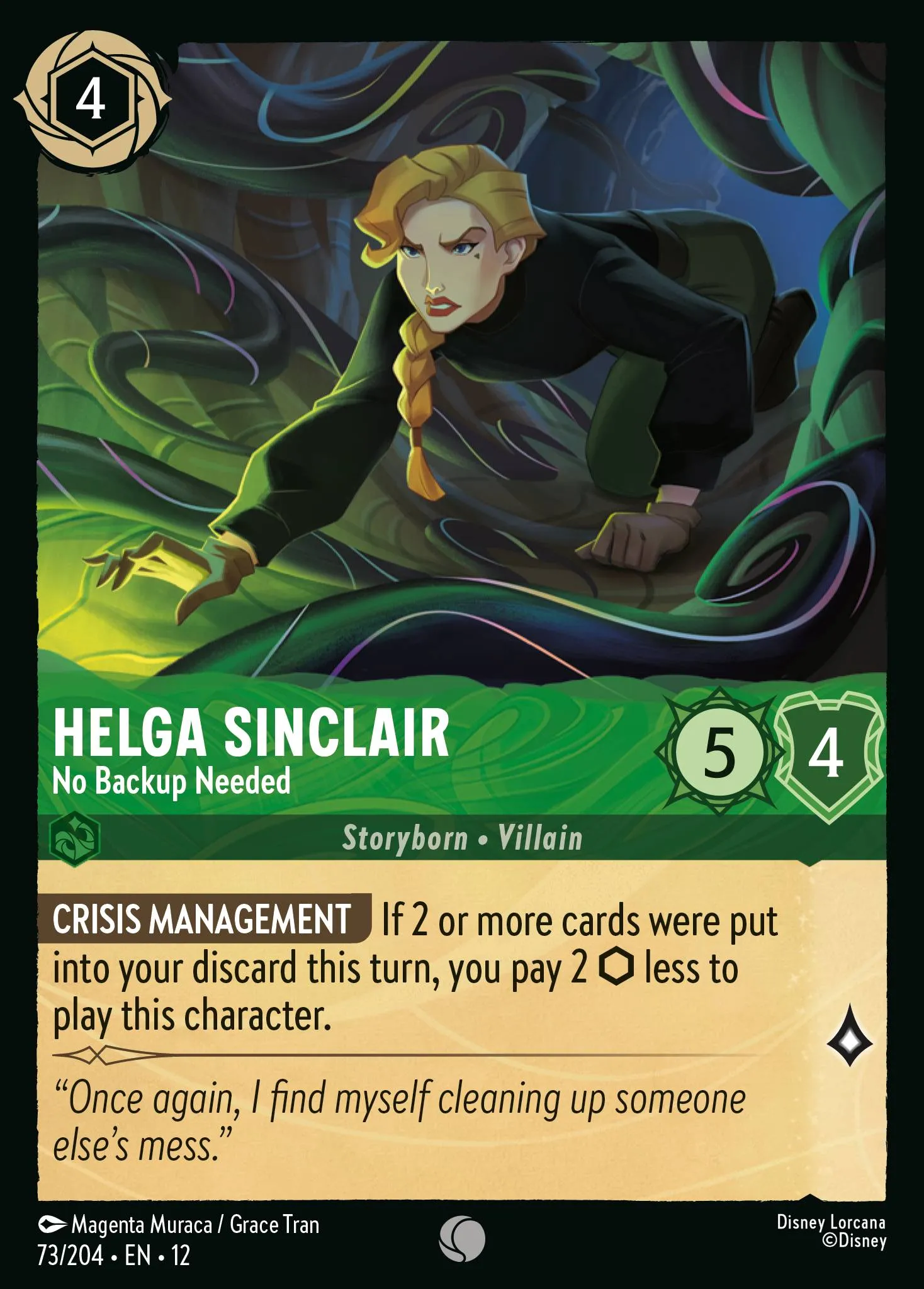 Helga Sinclair - No Backup Needed (012-073)