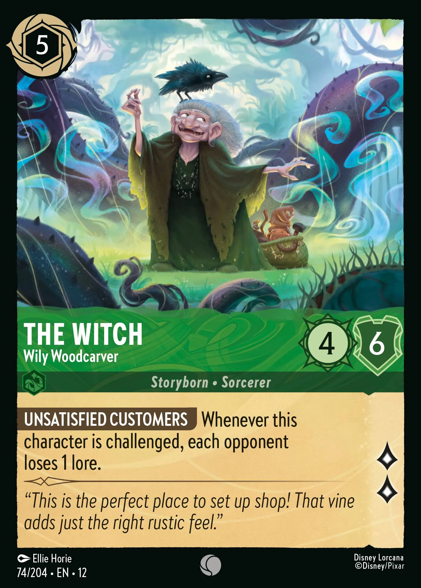 The Witch - Wily Woodcarver (012-074)