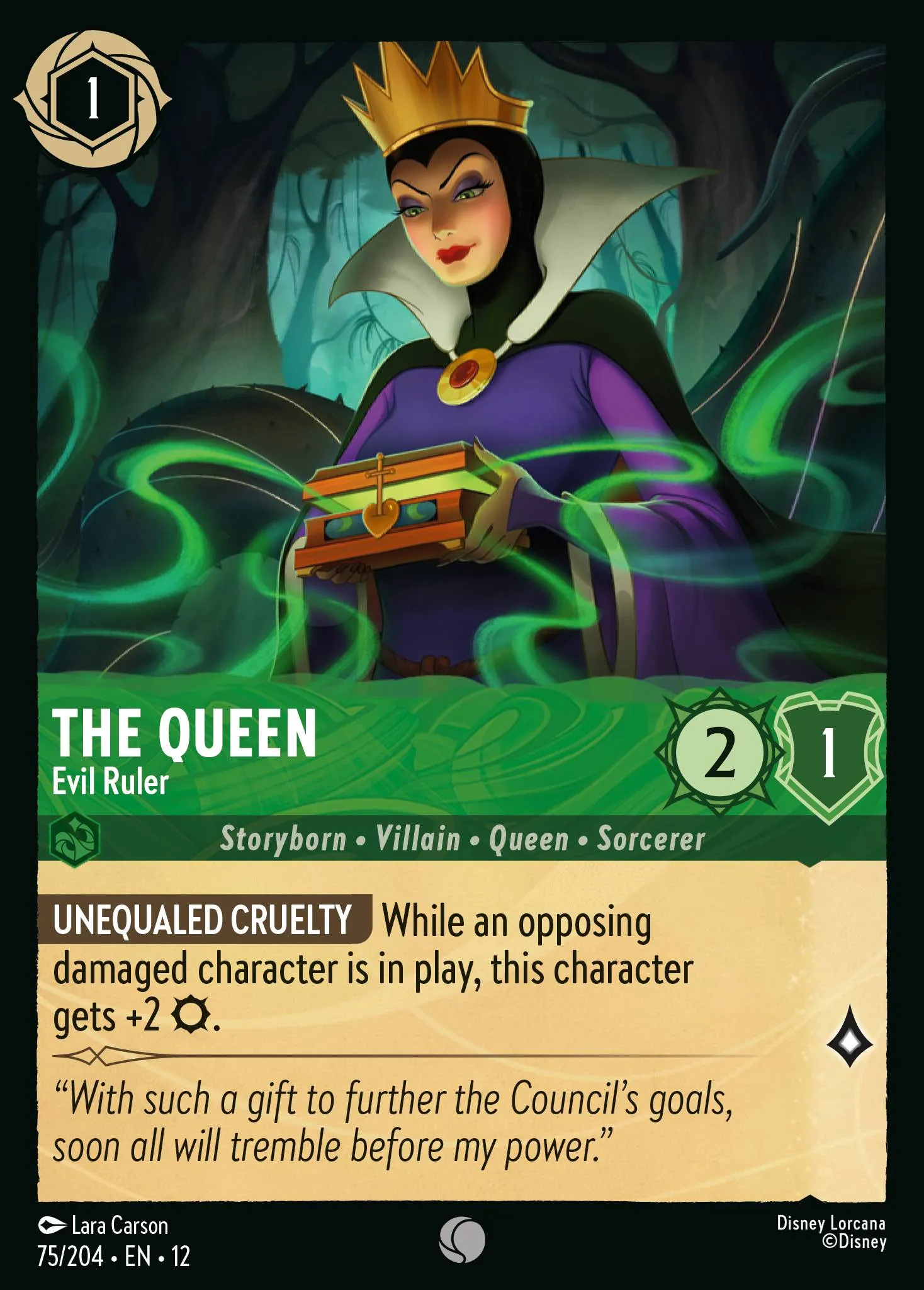 The Queen - Evil Ruler (012-075)