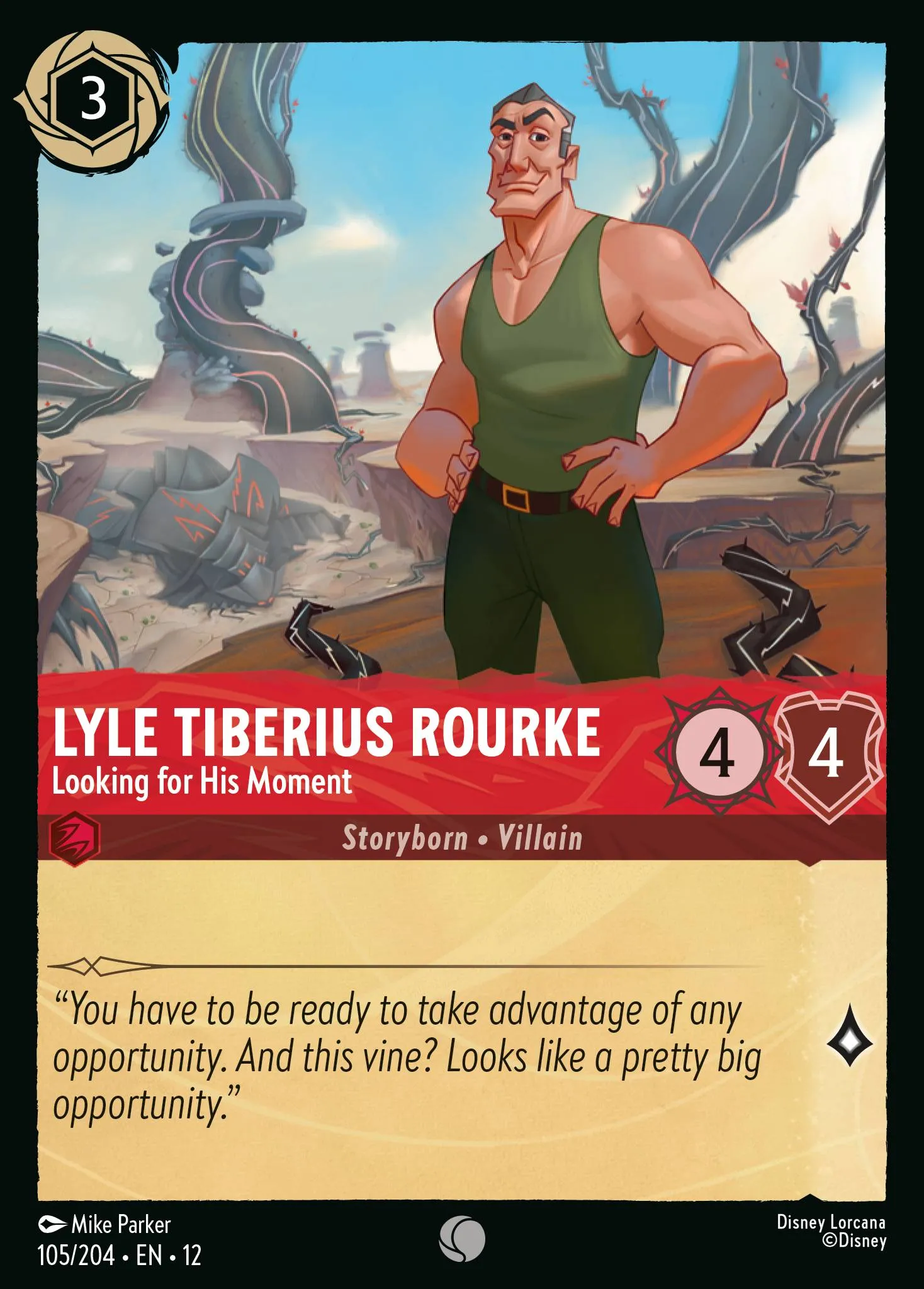 Lyle Tiberius Rourke - Looking for His Moment (012-105)