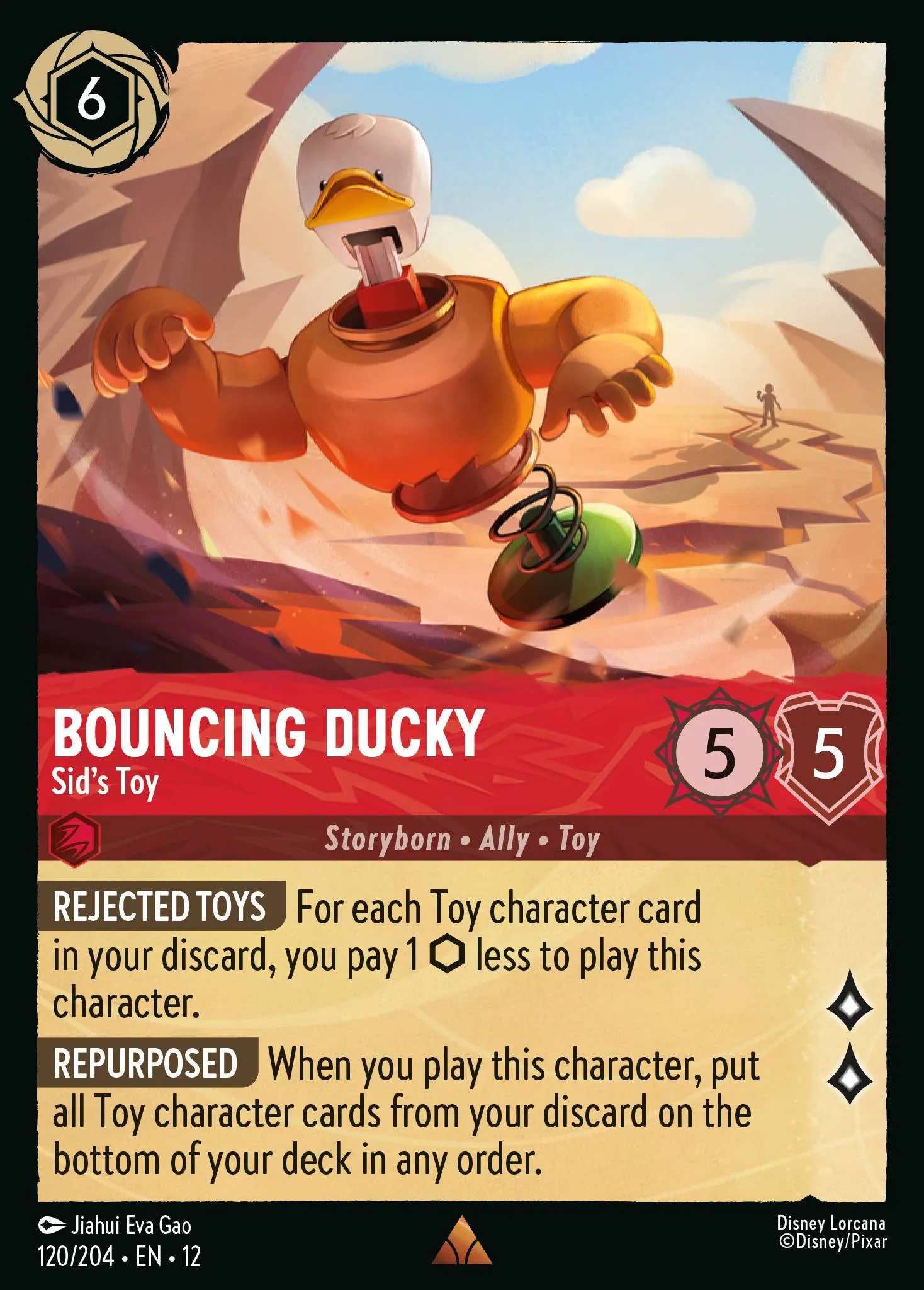 Bouncing Ducky - Sid's Toy (012-120)