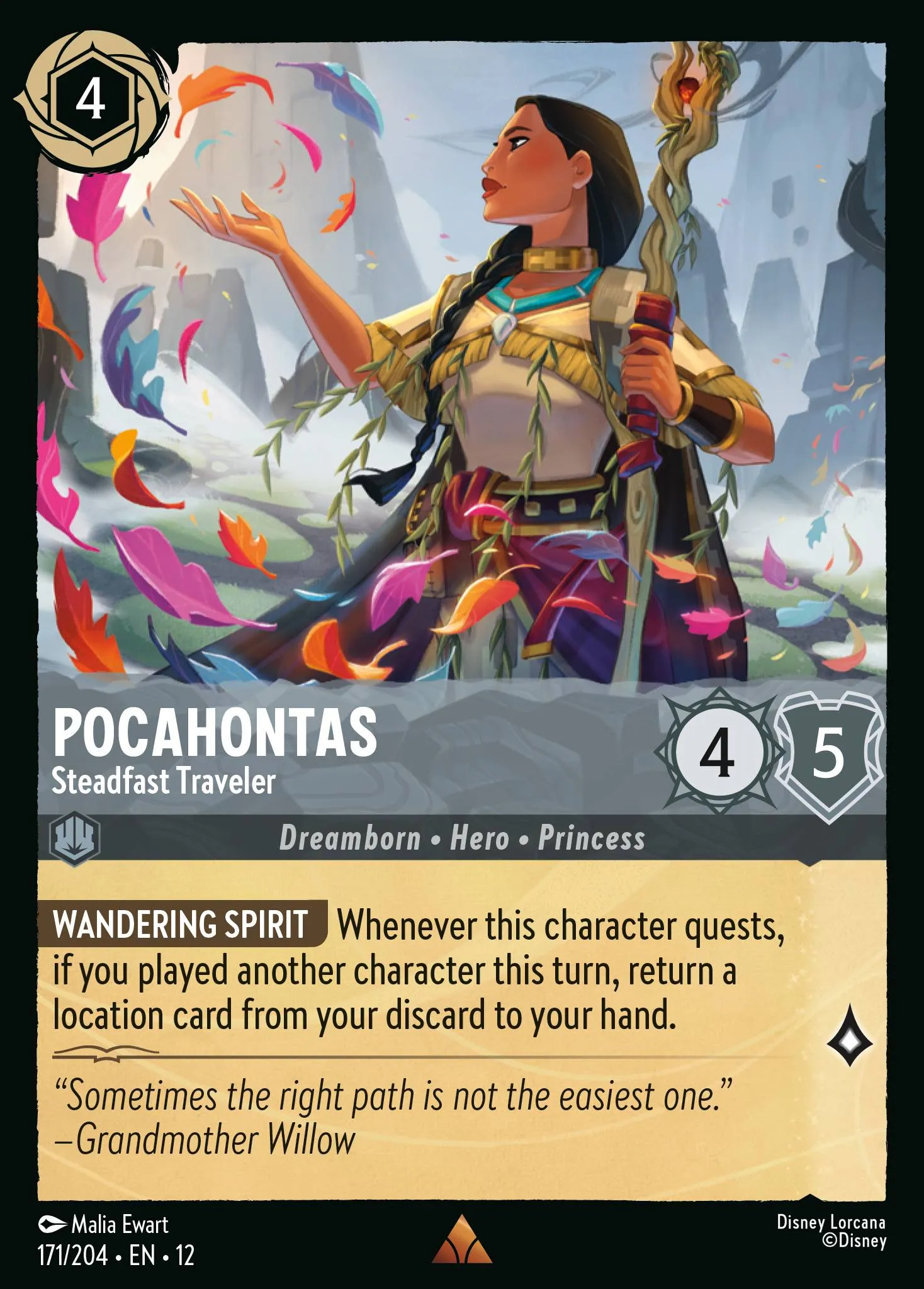 Pocahontas - Steadfast Traveler (012-171)