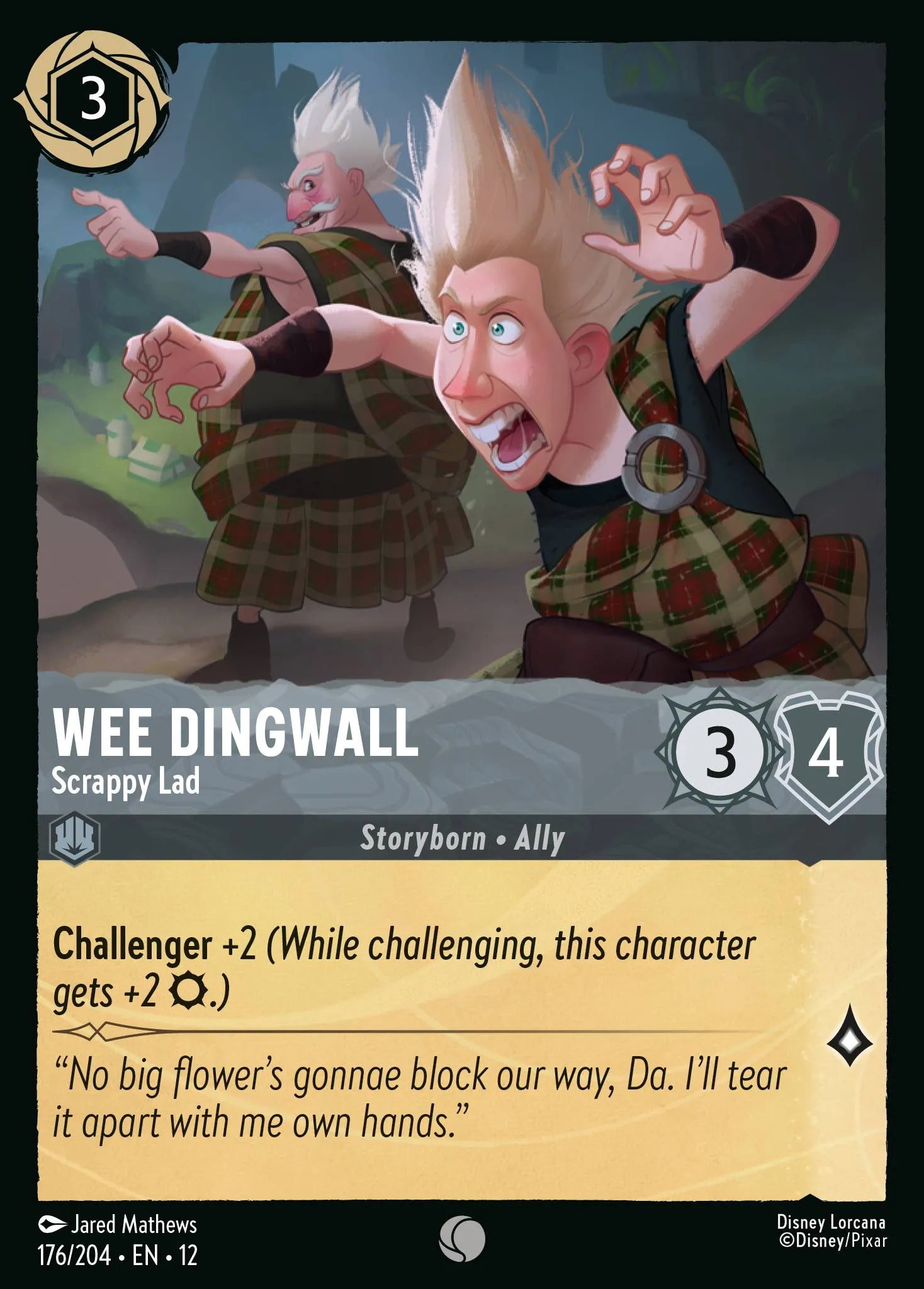 Wee Dingwall - Scrappy Lad (012-176)