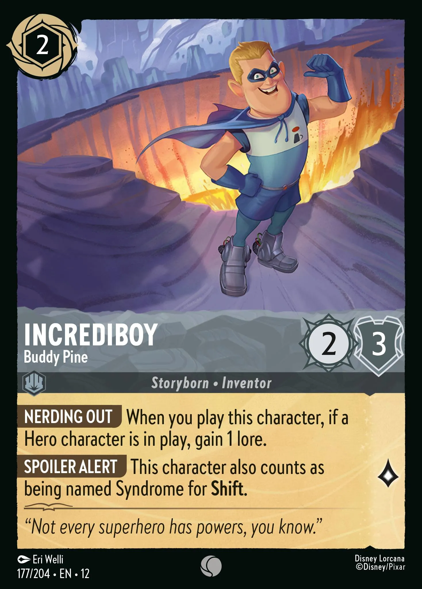 Incrediboy - Buddy Pine (012-177)