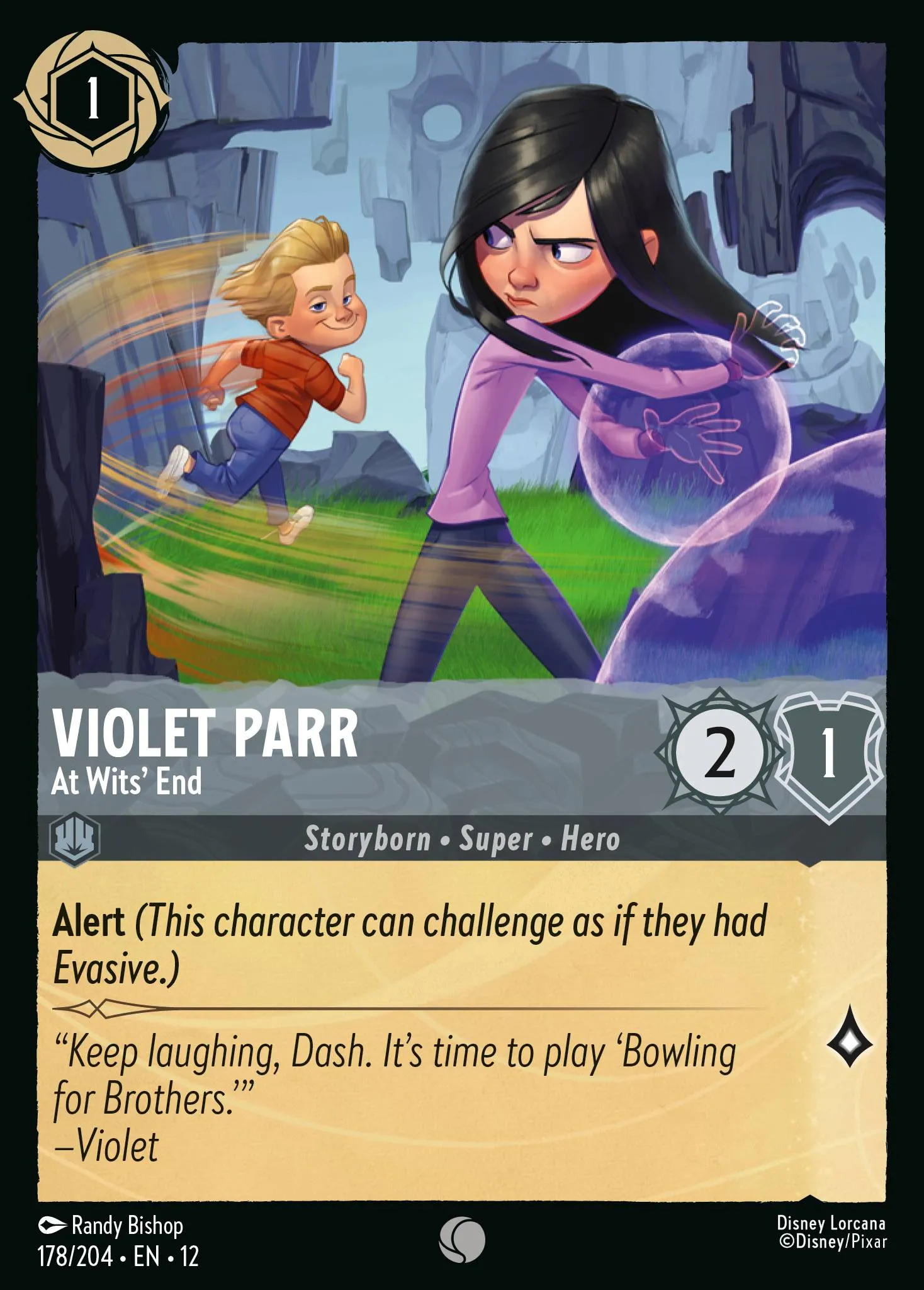 Violet Parr - At Wits' End (012-178)