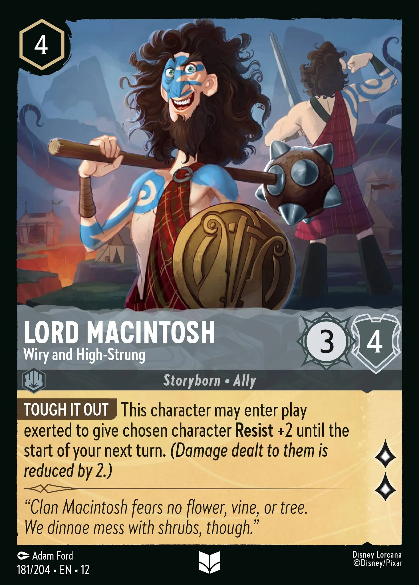 Lord Macintosh - Wiry and High-Strung (012-181)