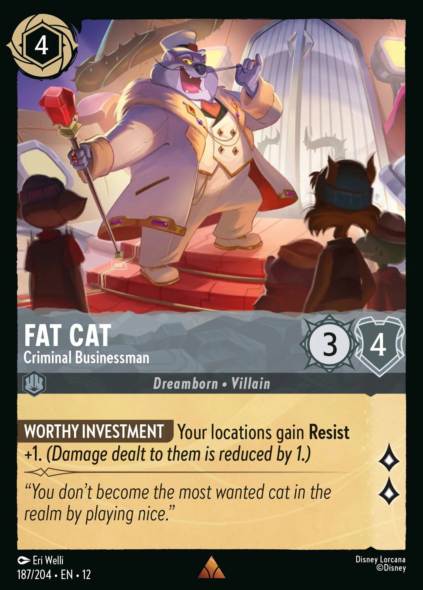 Fat Cat - Criminal Businessman (012-187)