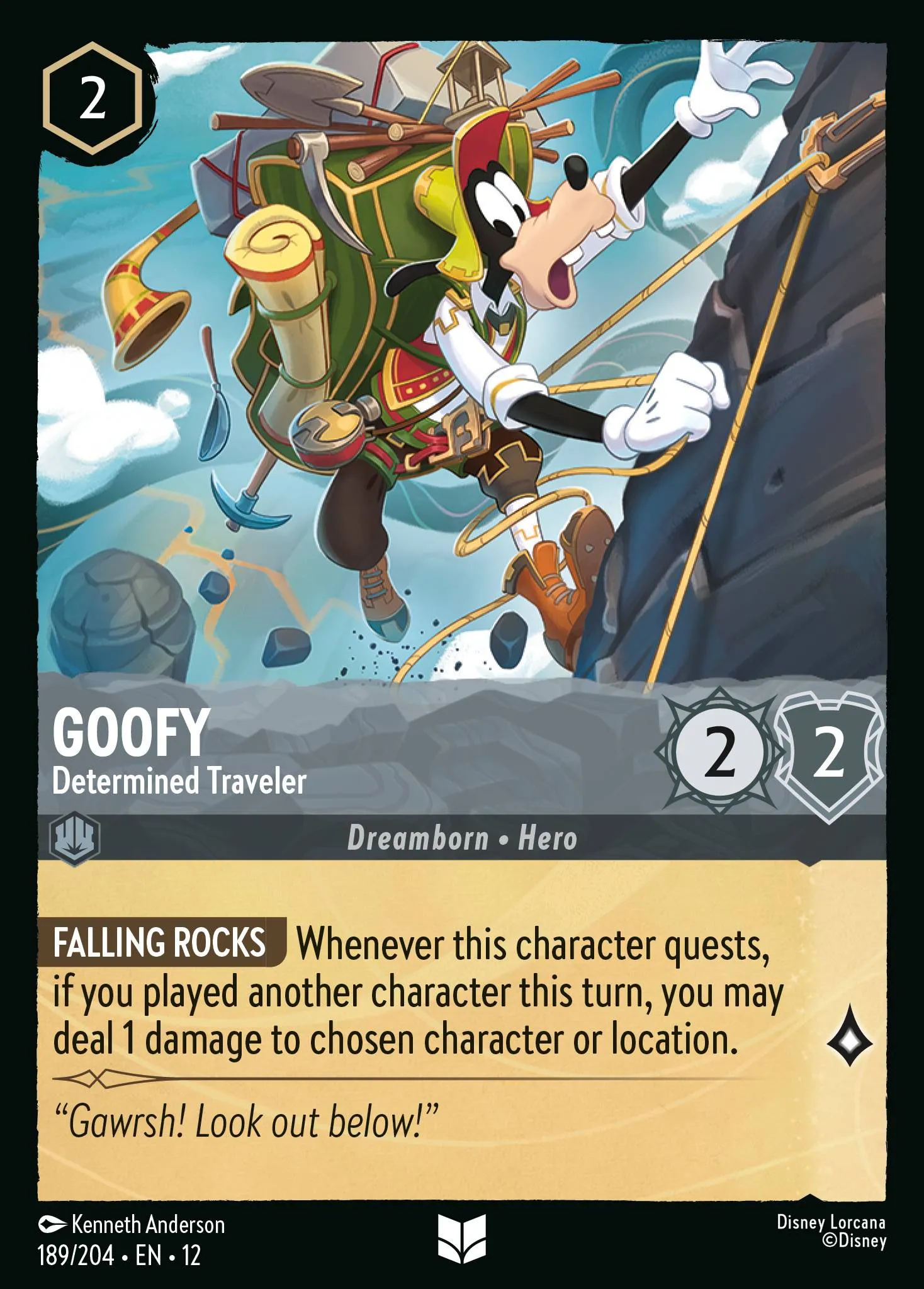 Goofy - Determined Traveler (012-189)
