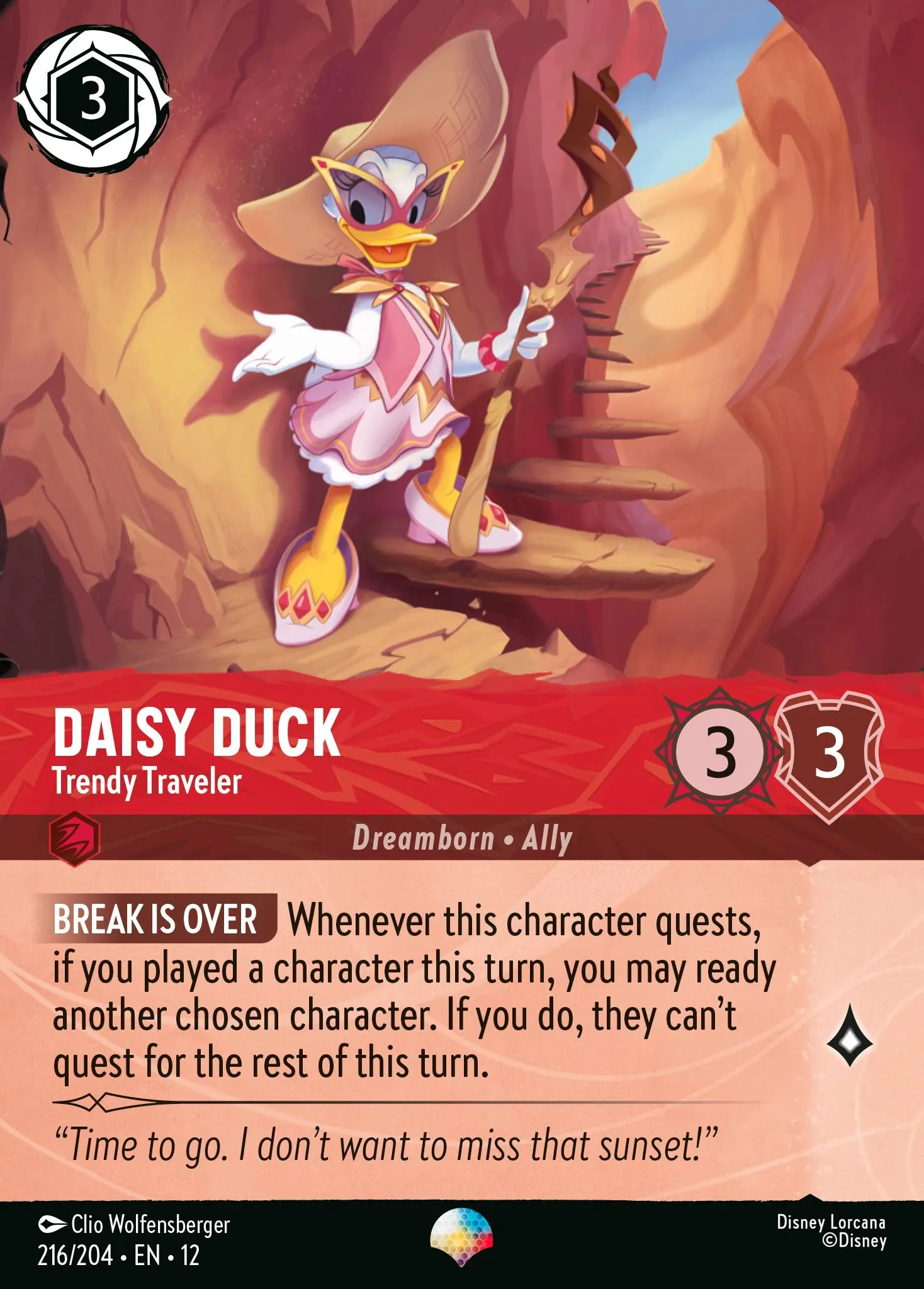Daisy Duck - Trendy Traveler (012-216)