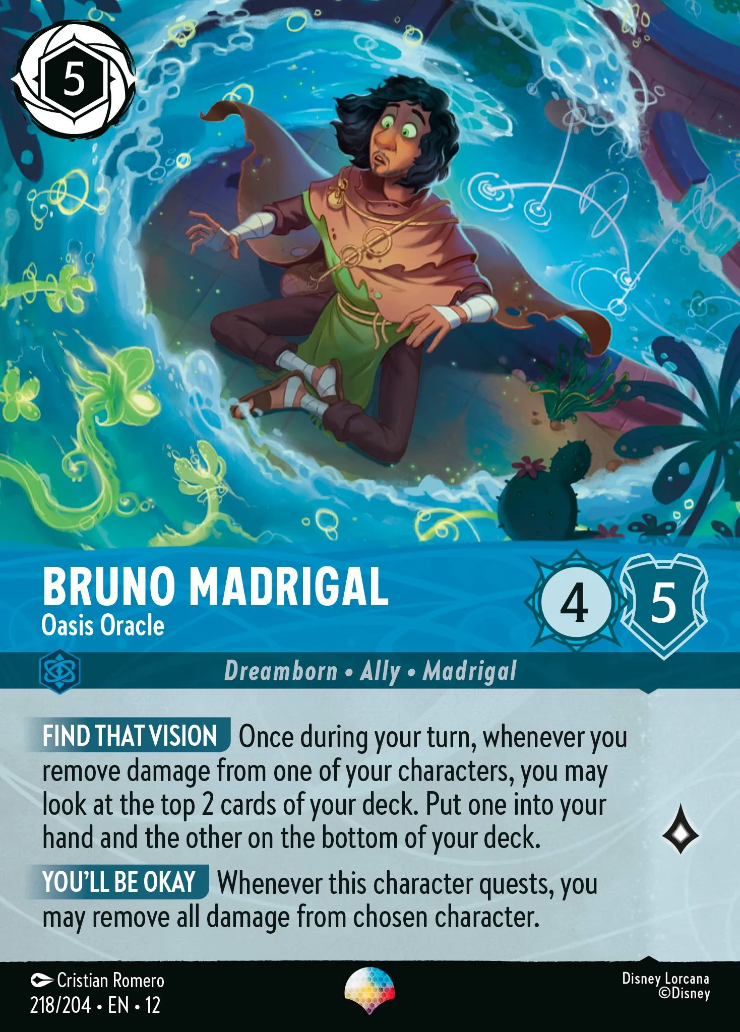 Bruno Madrigal - Oasis Oracle (012-218)