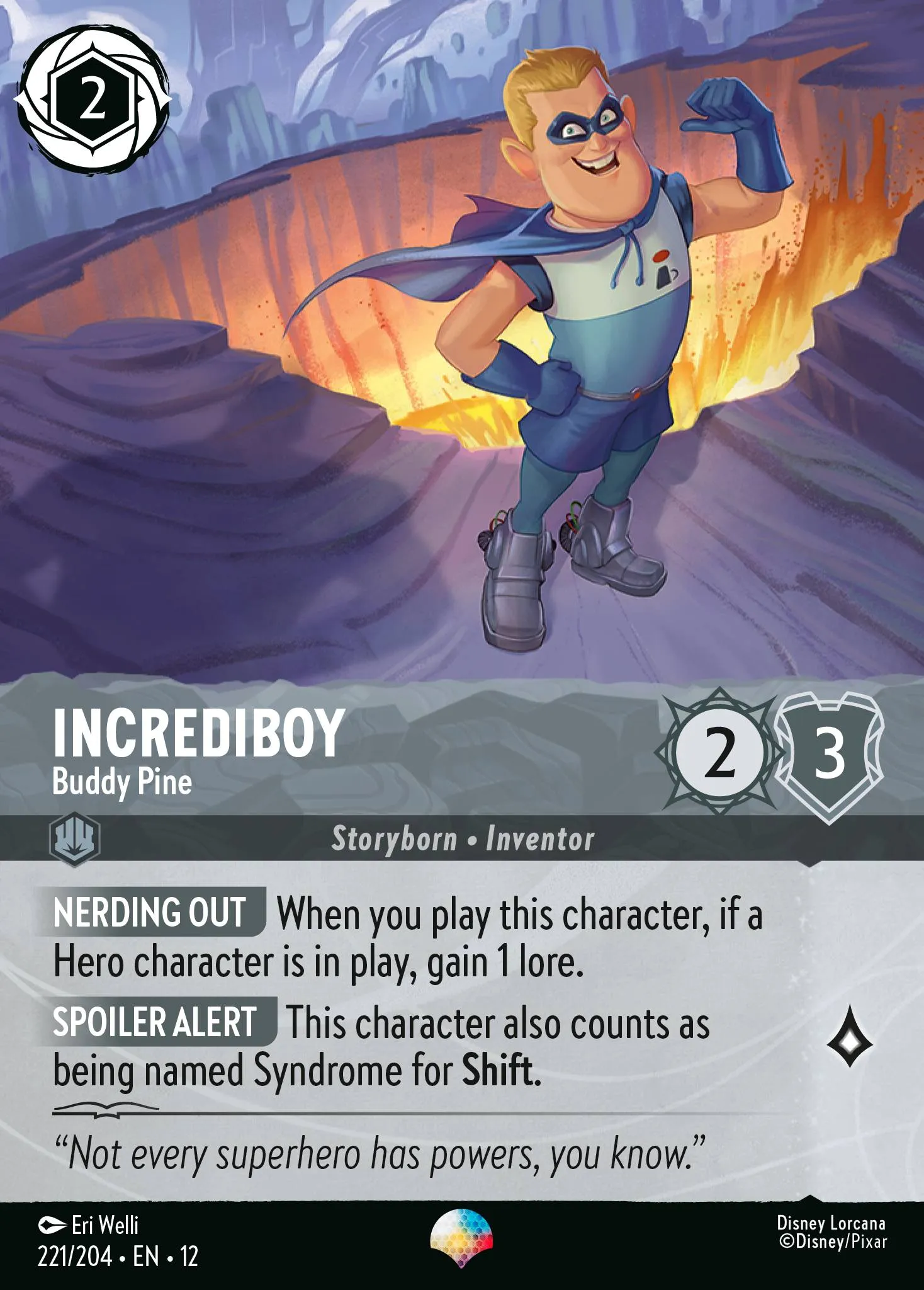 Incrediboy - Buddy Pine (012-221)