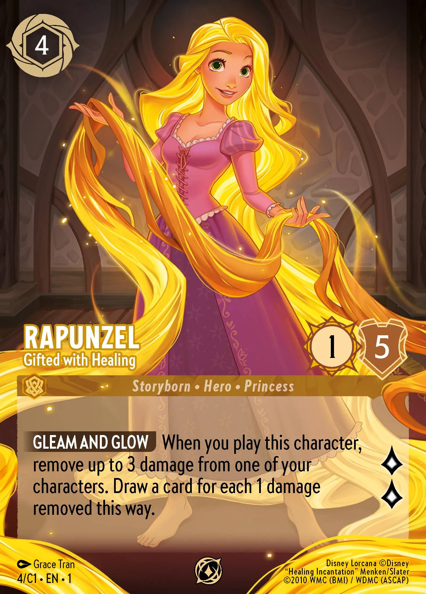 Rapunzel - Gifted with Healing (C1-004)