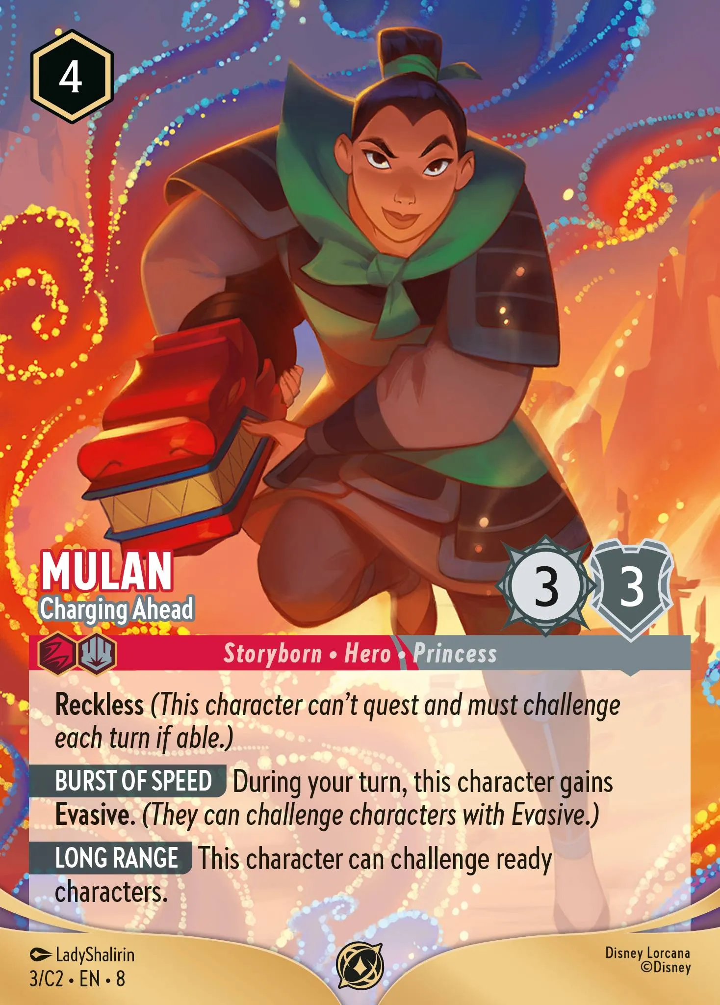 Mulan - Charging Ahead (C2-003)