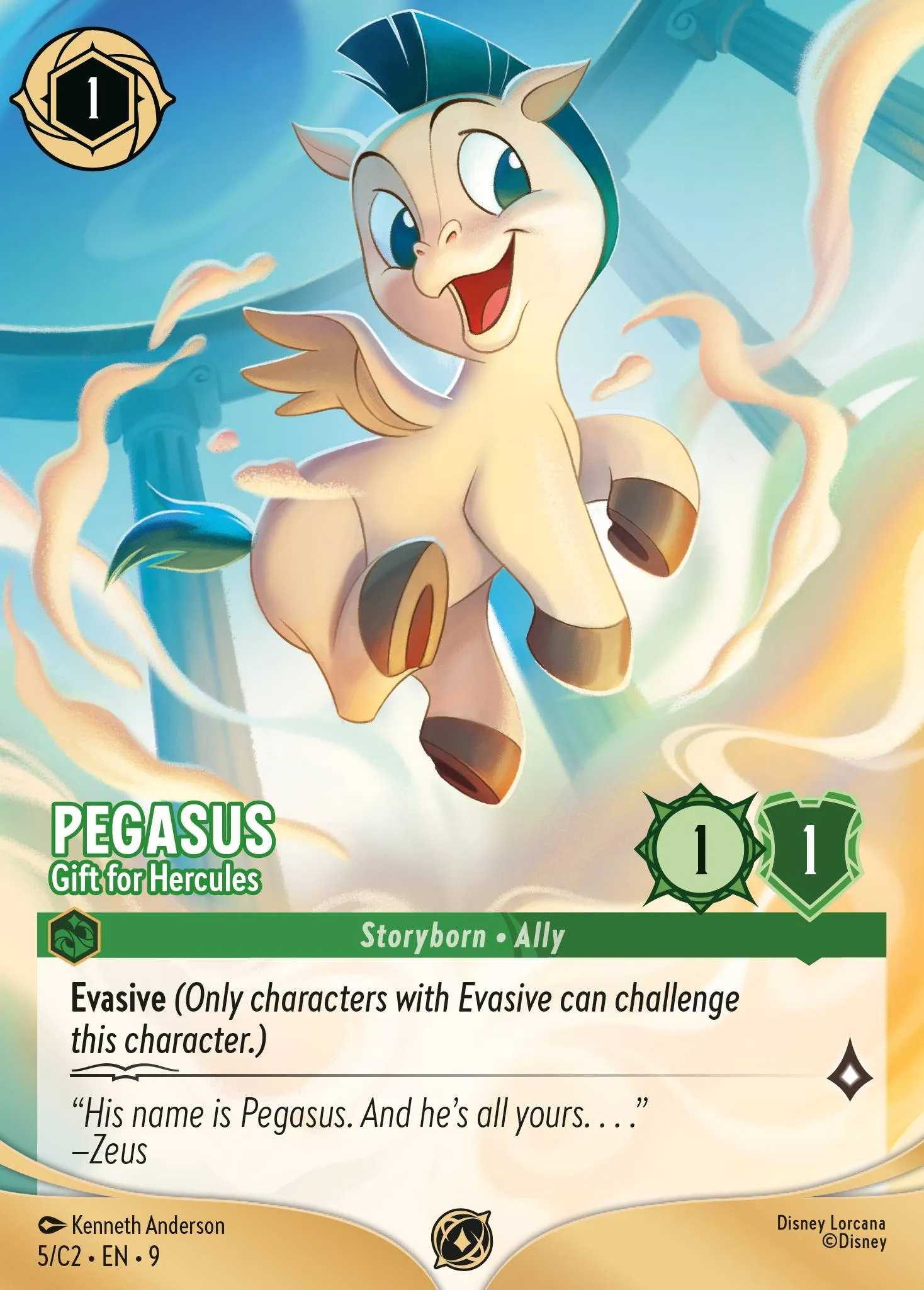 Pegasus - Gift for Hercules (C2-005)