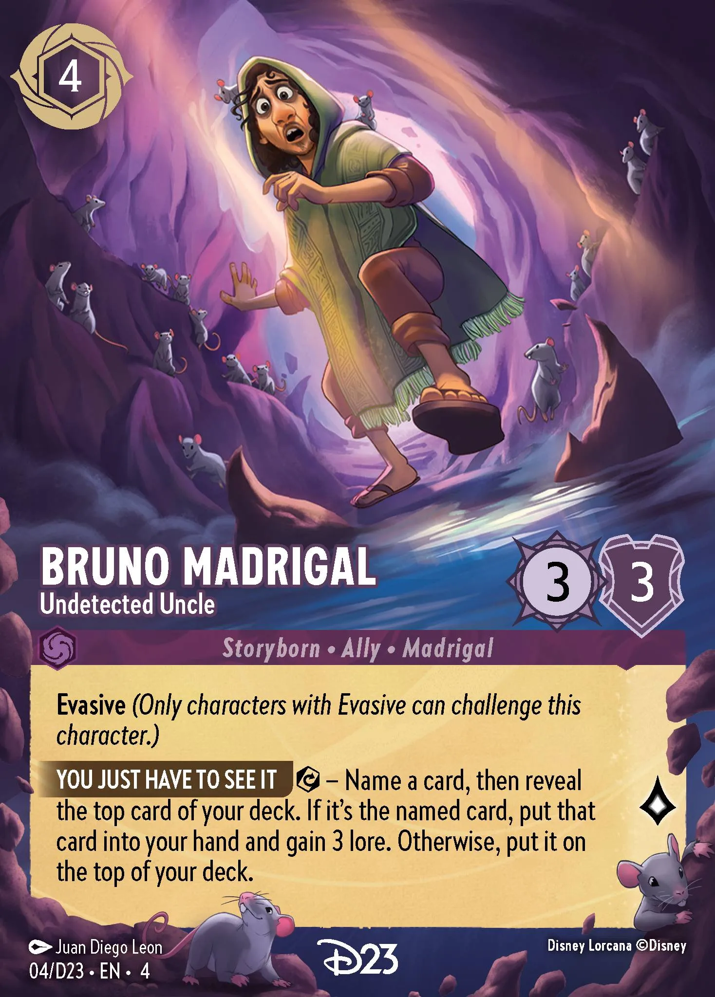 Bruno Madrigal - Undetected Uncle (D23-004)