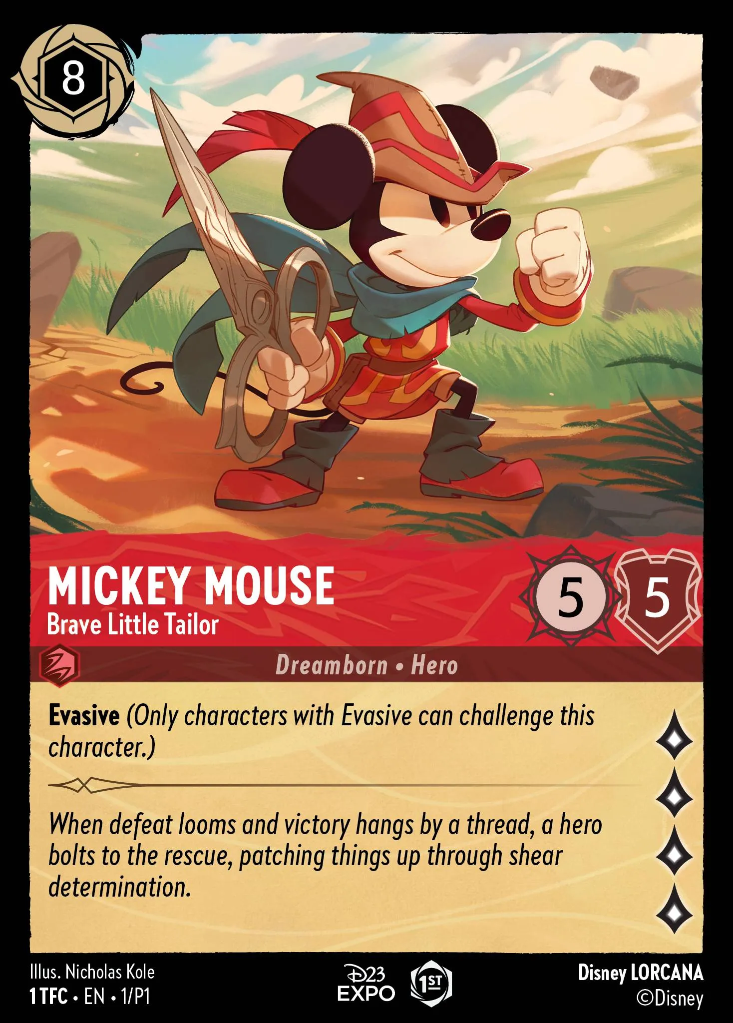 Mickey Mouse - Brave Little Tailor (P1-001)