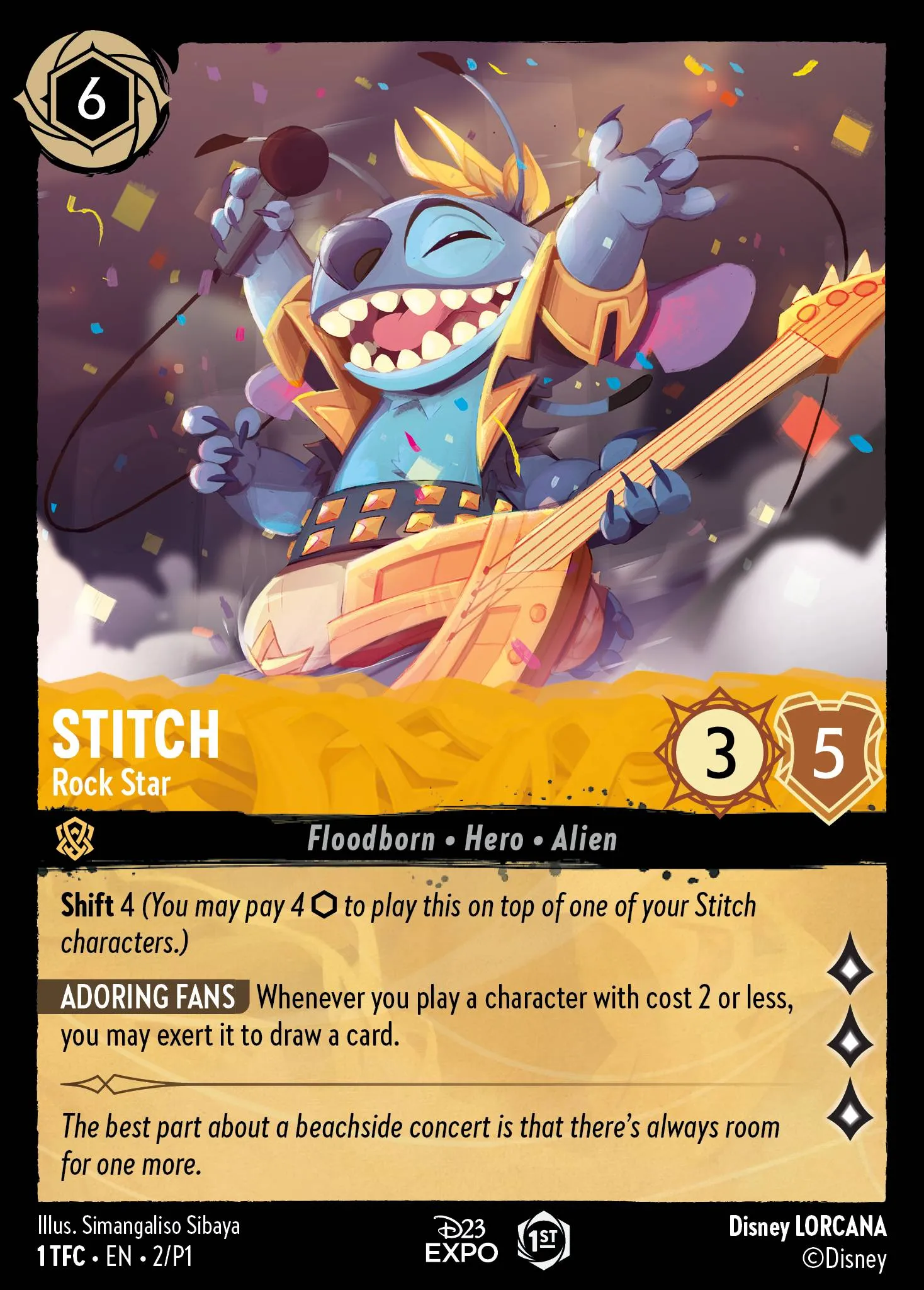 Stitch - Rock Star (P1-002)