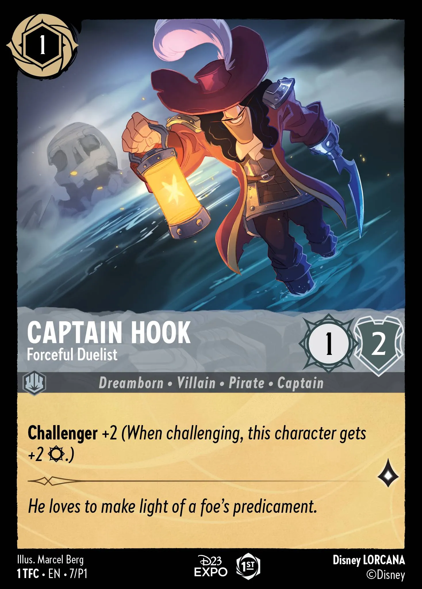 Captain Hook - Forceful Duelist (P1-007)