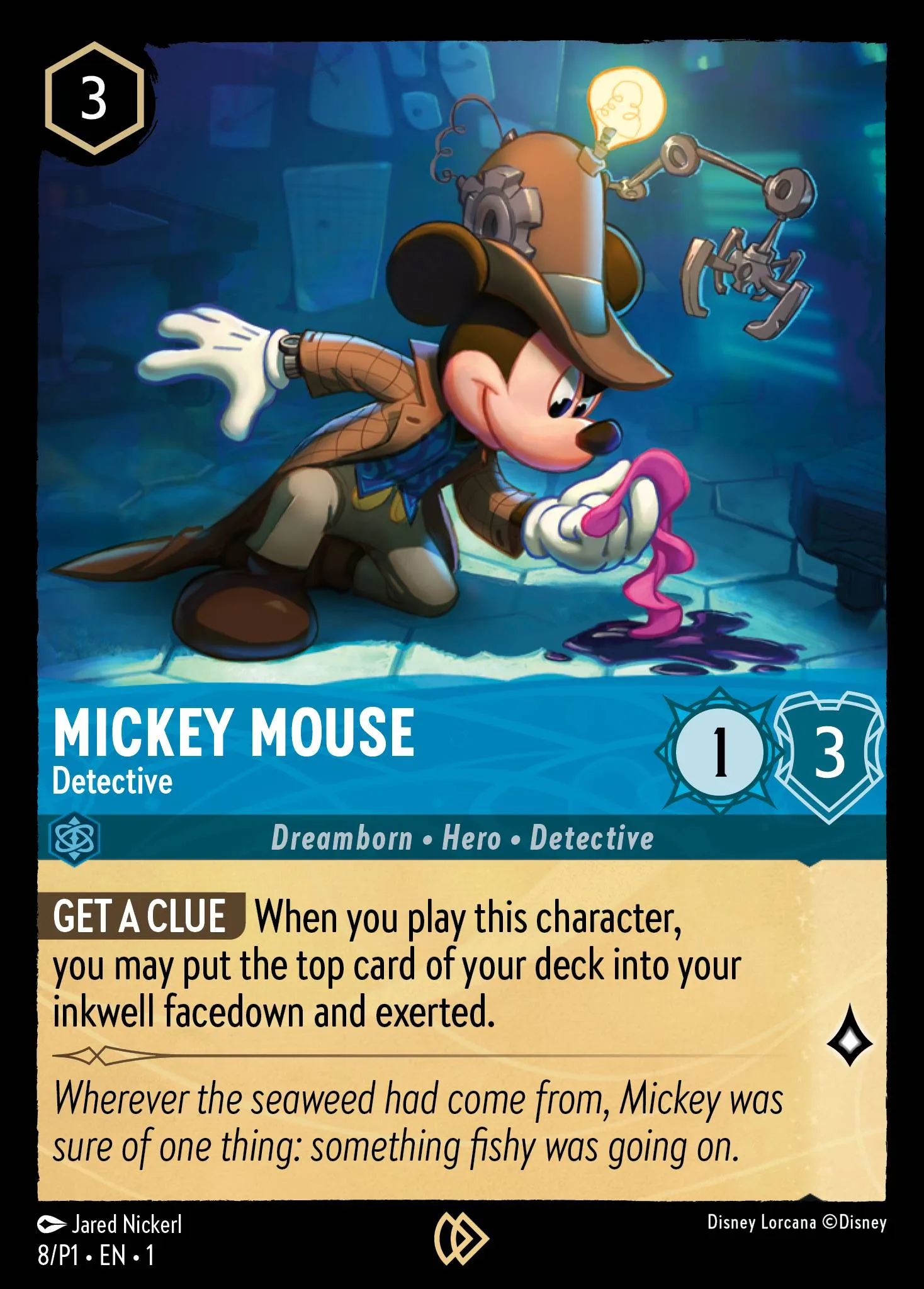 Mickey Mouse - Detective (P1-008)
