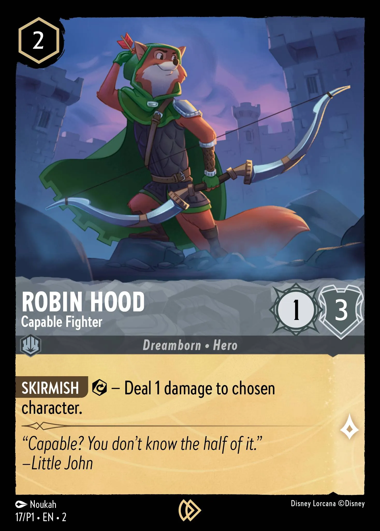 Robin Hood - Capable Fighter (P1-017)