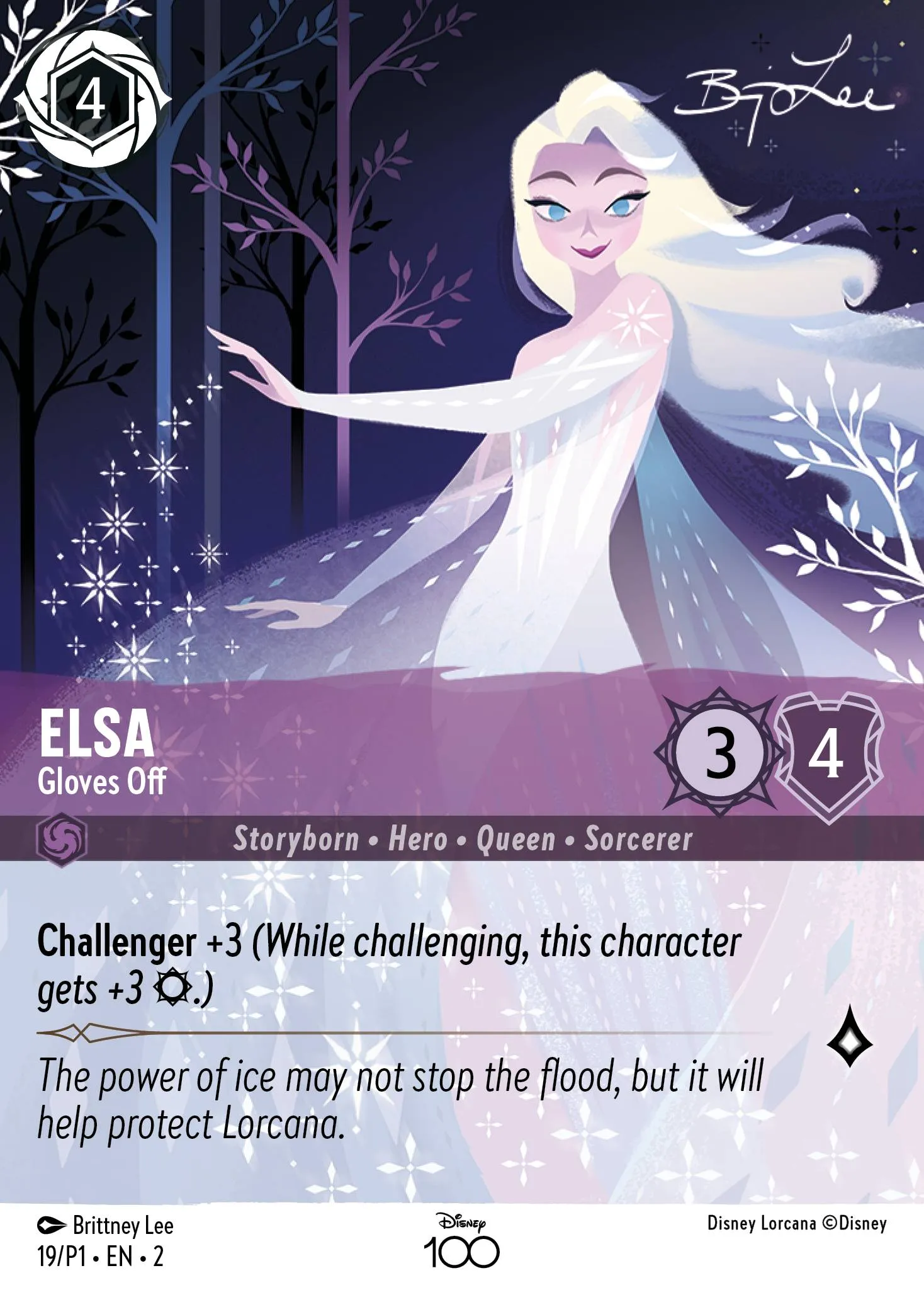 Elsa - Gloves Off (P1-019)