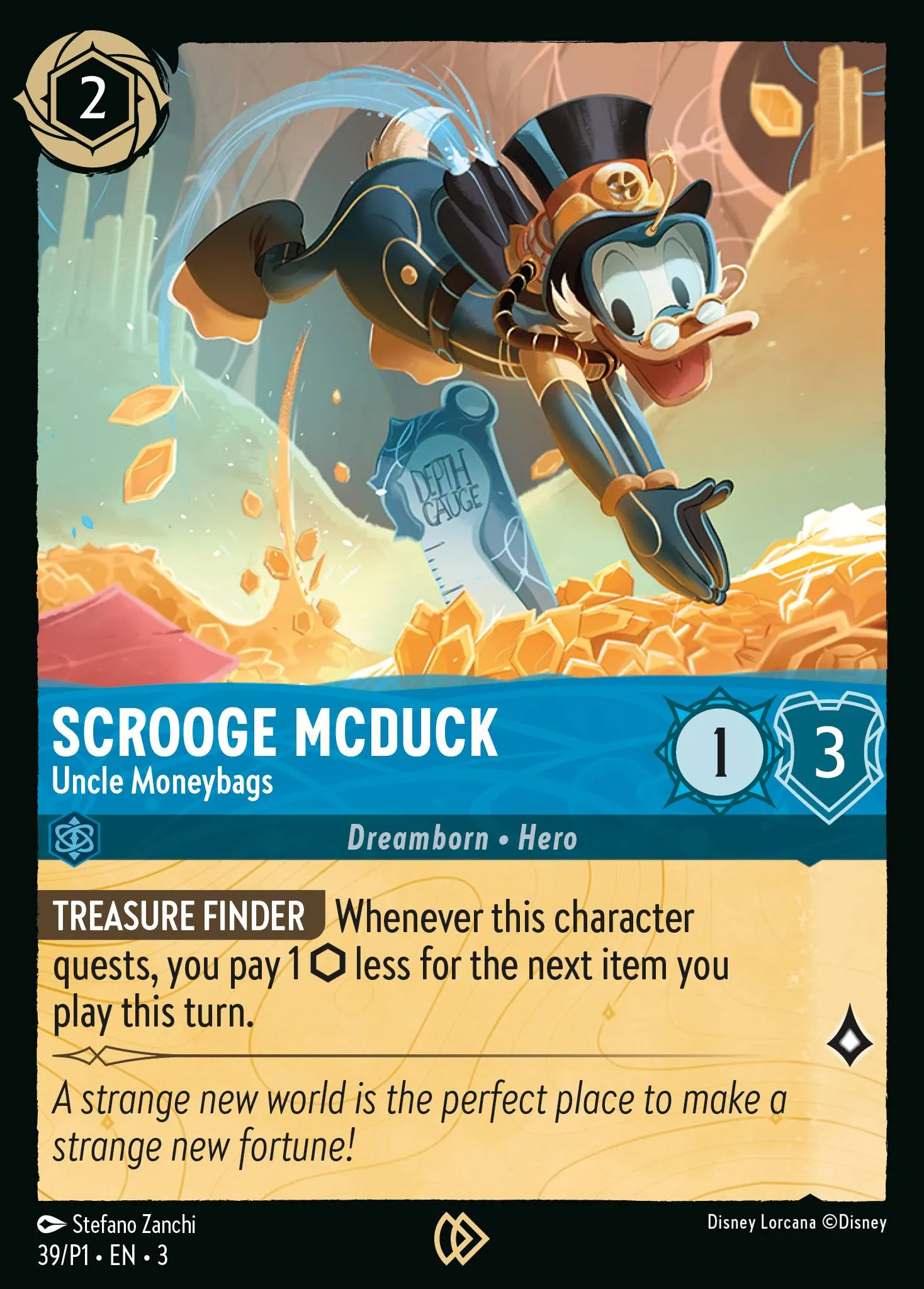 Scrooge McDuck - Uncle Moneybags (P1-039)