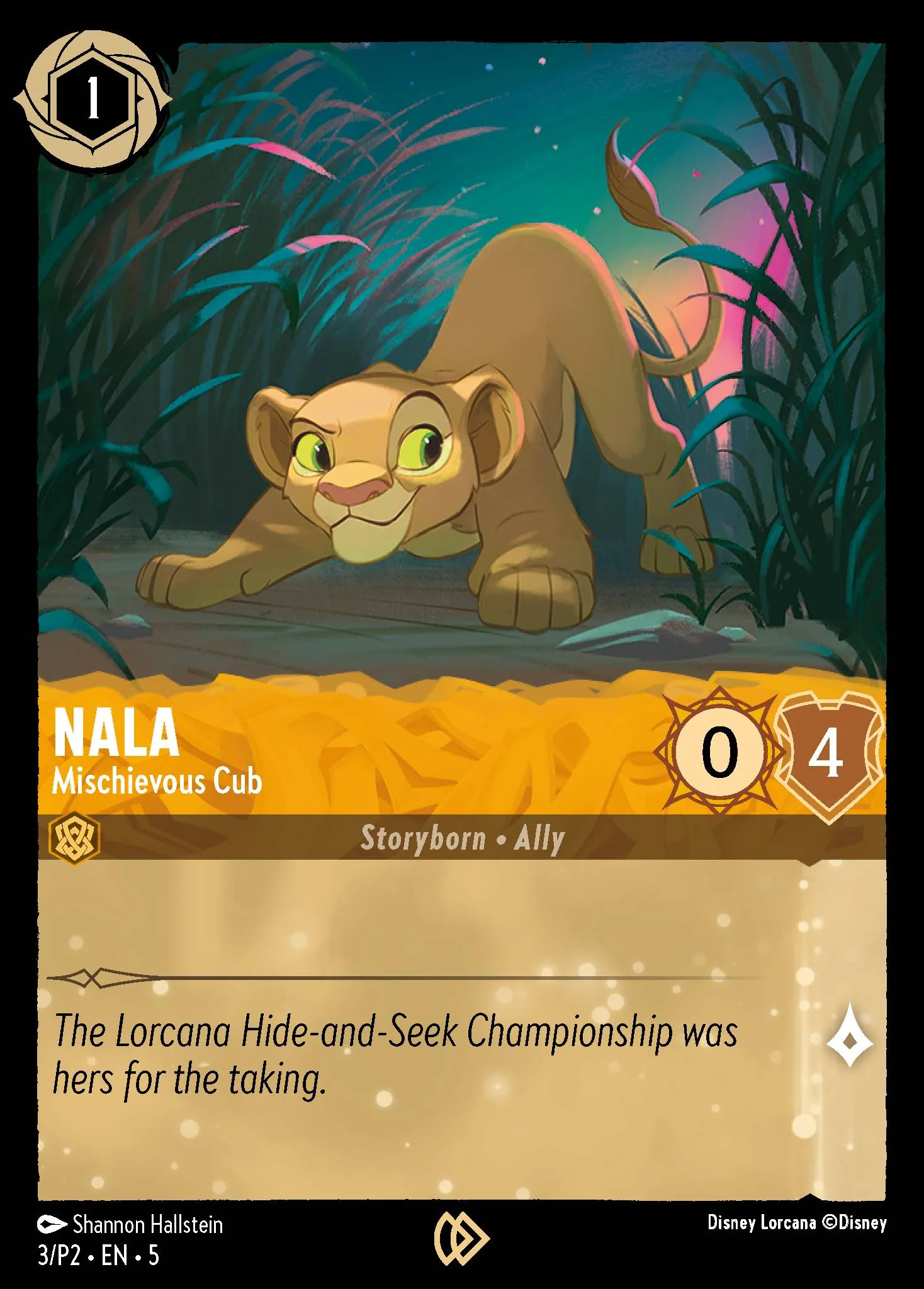 Nala - Mischievous Cub (P2-003)