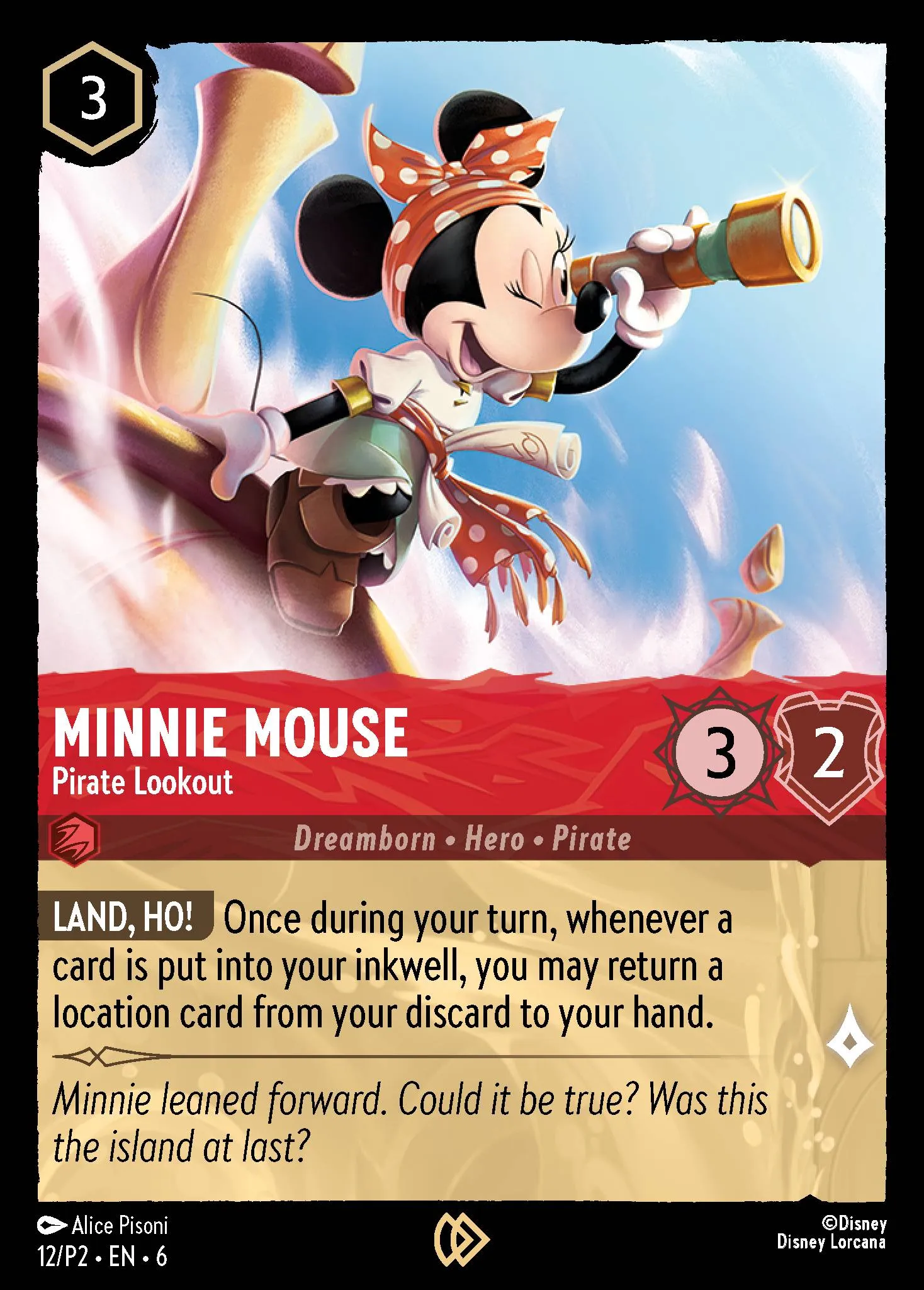 Minnie Mouse - Pirate Lookout (P2-012)
