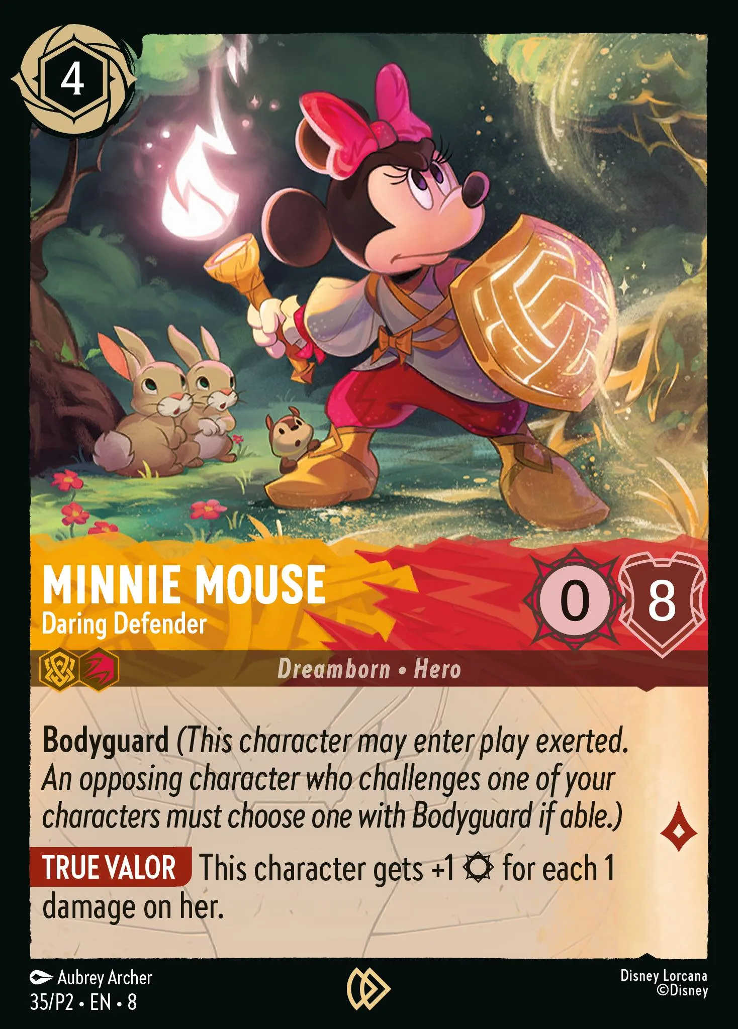 Minnie Mouse - Daring Defender (P2-035)